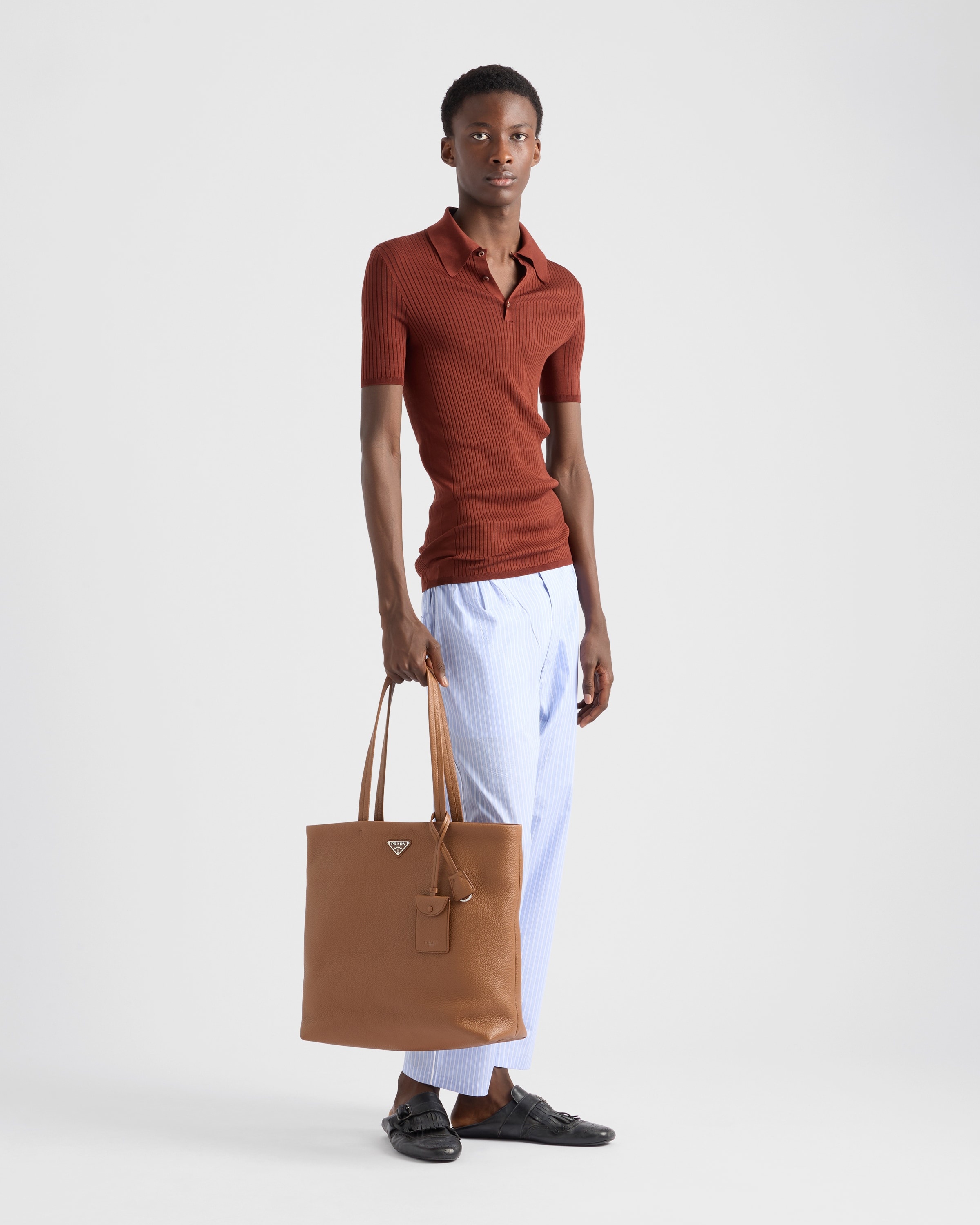 Leather tote - 2