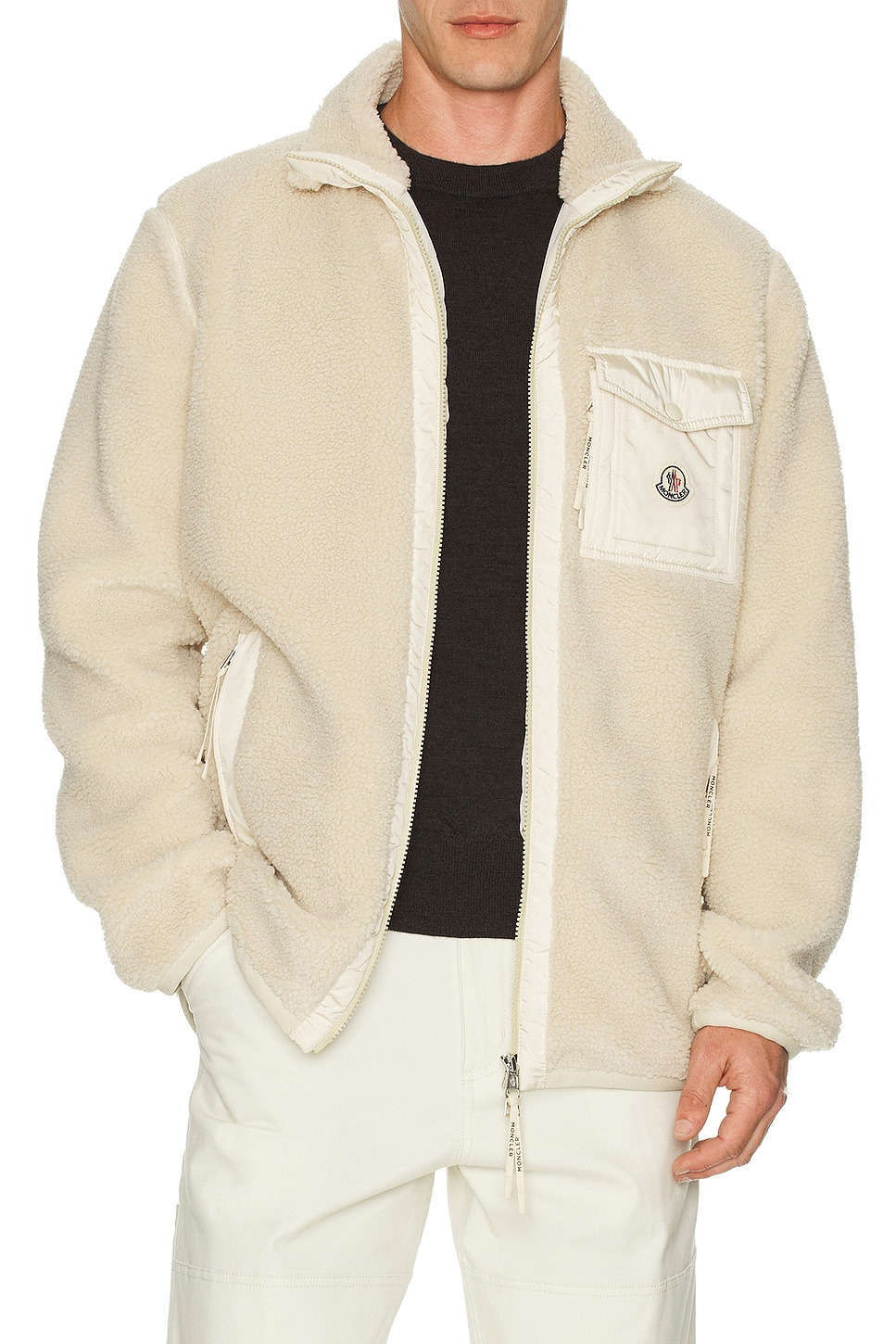 Fleece Zip Up Cardigan - 4