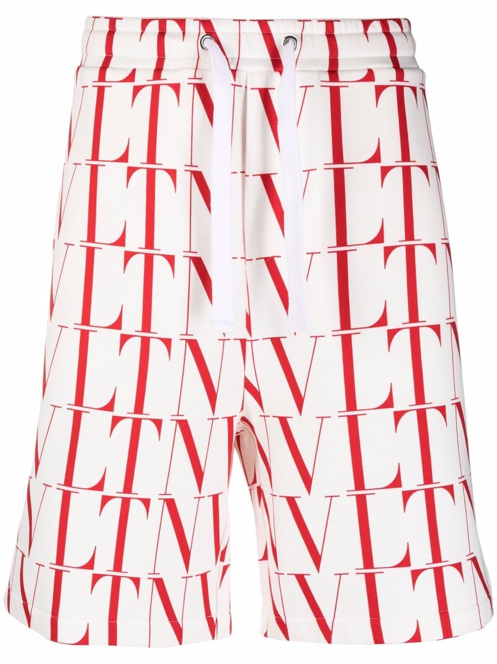 VLTN-print shorts - 1