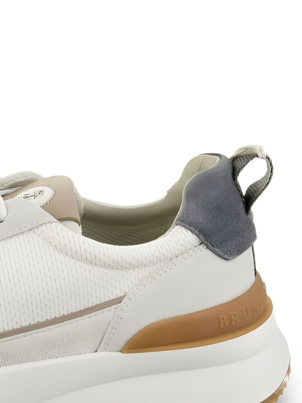 mesh-panel sneakers - 2