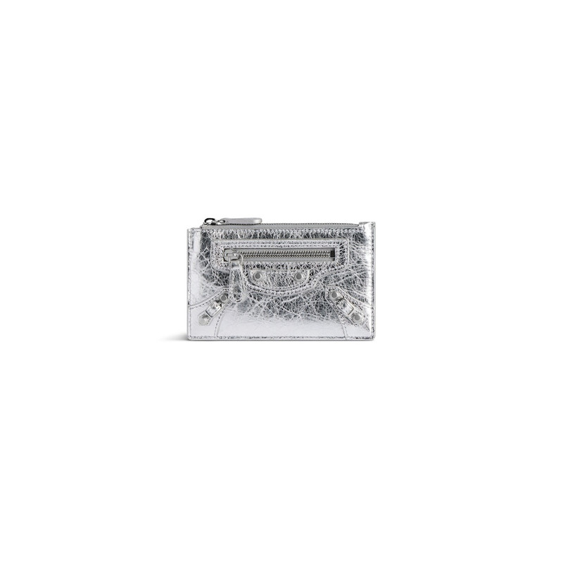 Women's Le City Long Coin And Card Holder in Silver 1
