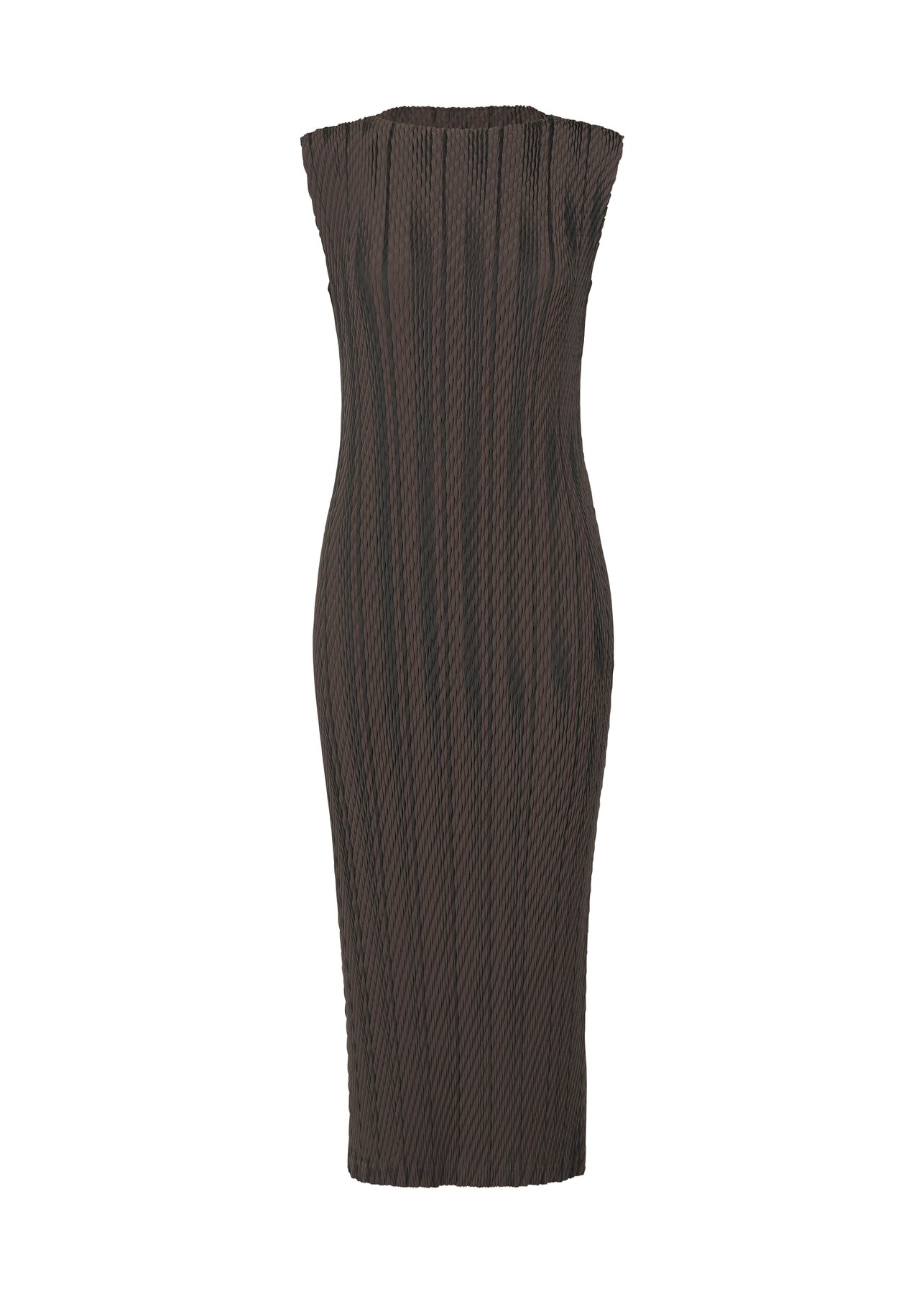 ROPE STRIPE PLEATS DRESS - 1