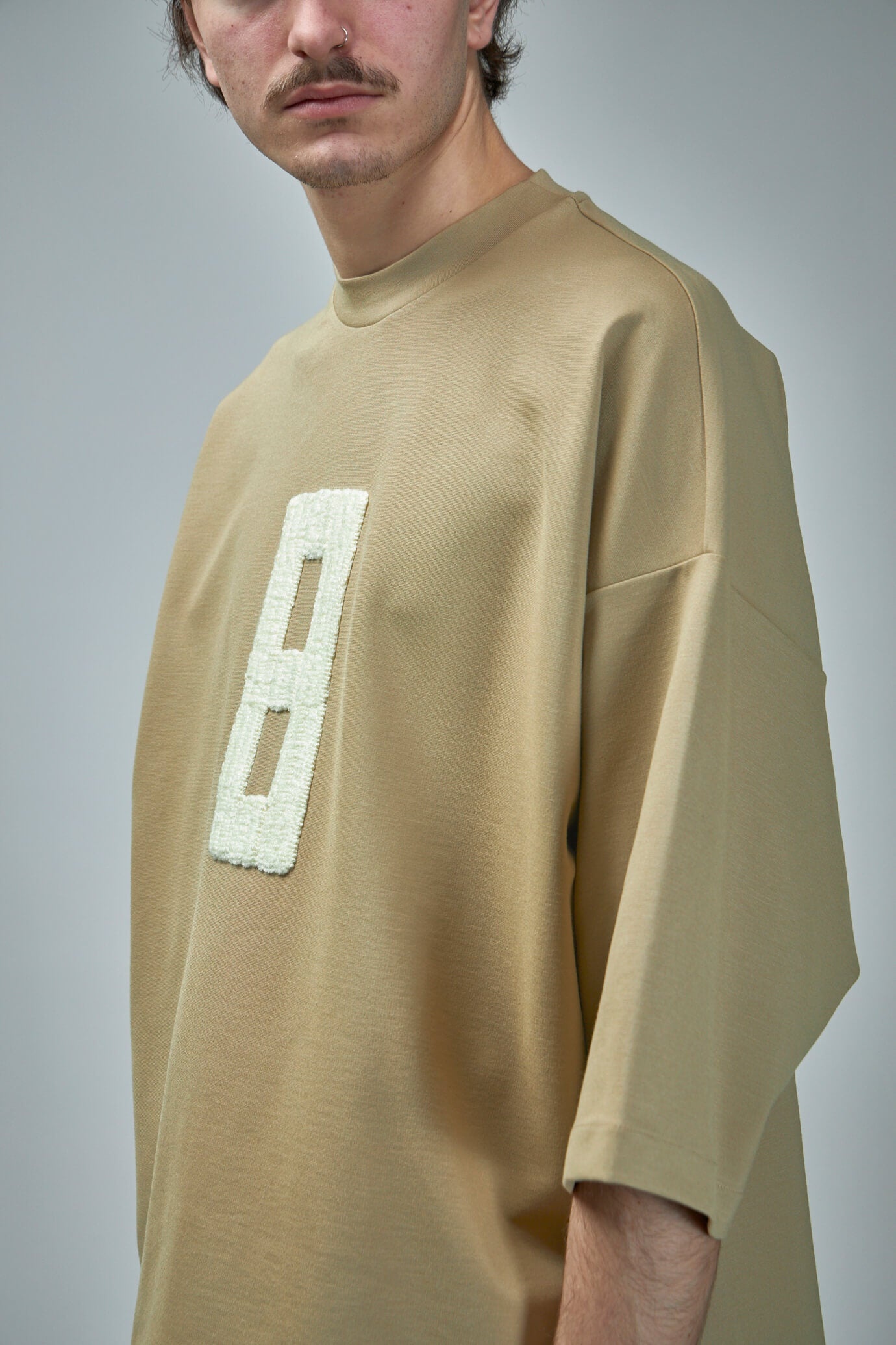 Tシャツ・カットソー Fear of God Embroidered 8 Milano Tee / Dune Fear of God Embroidered 8 Milano Tee | labelsfashion