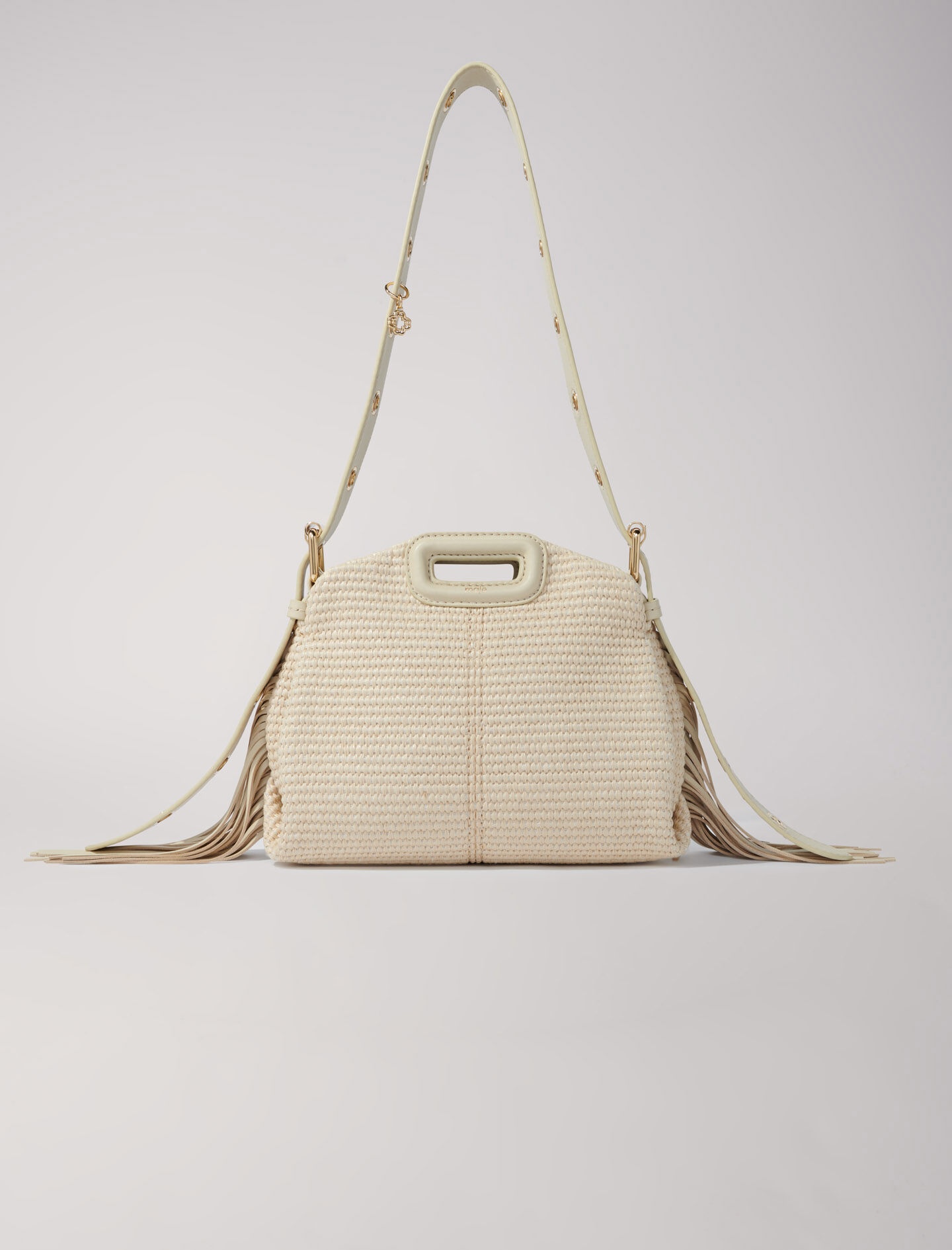 Raffia effect Miss M Mini bag - 1