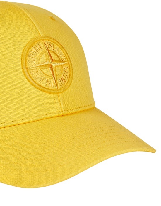 99661 COTTON REP CAP YELLOW - 3