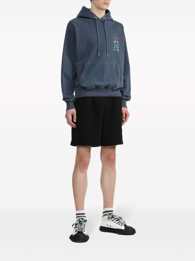 Andersson Bell logo-embroidered cotton hoodie outlook