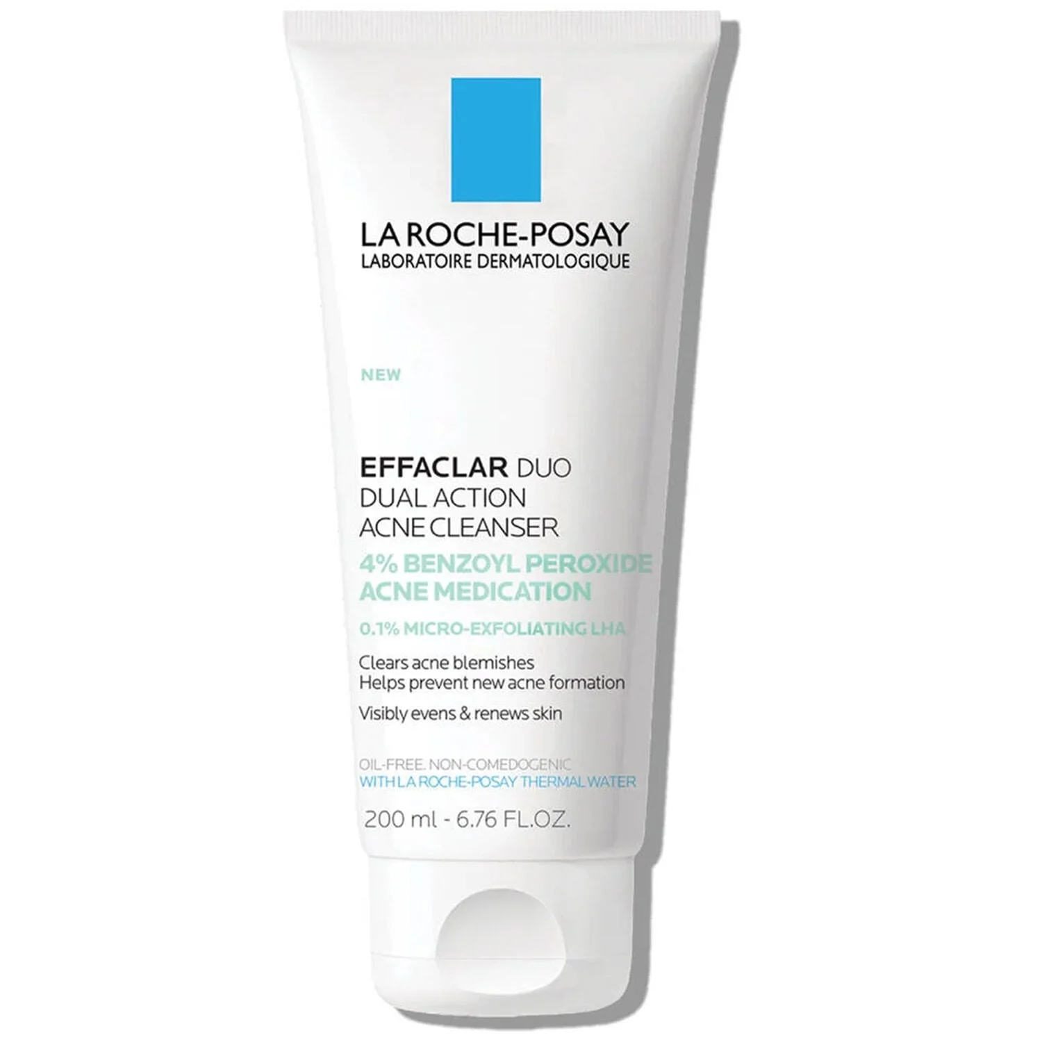 Effaclar Dual Action Acne Face Wash With 4% Benzoyl Peroxide - 1