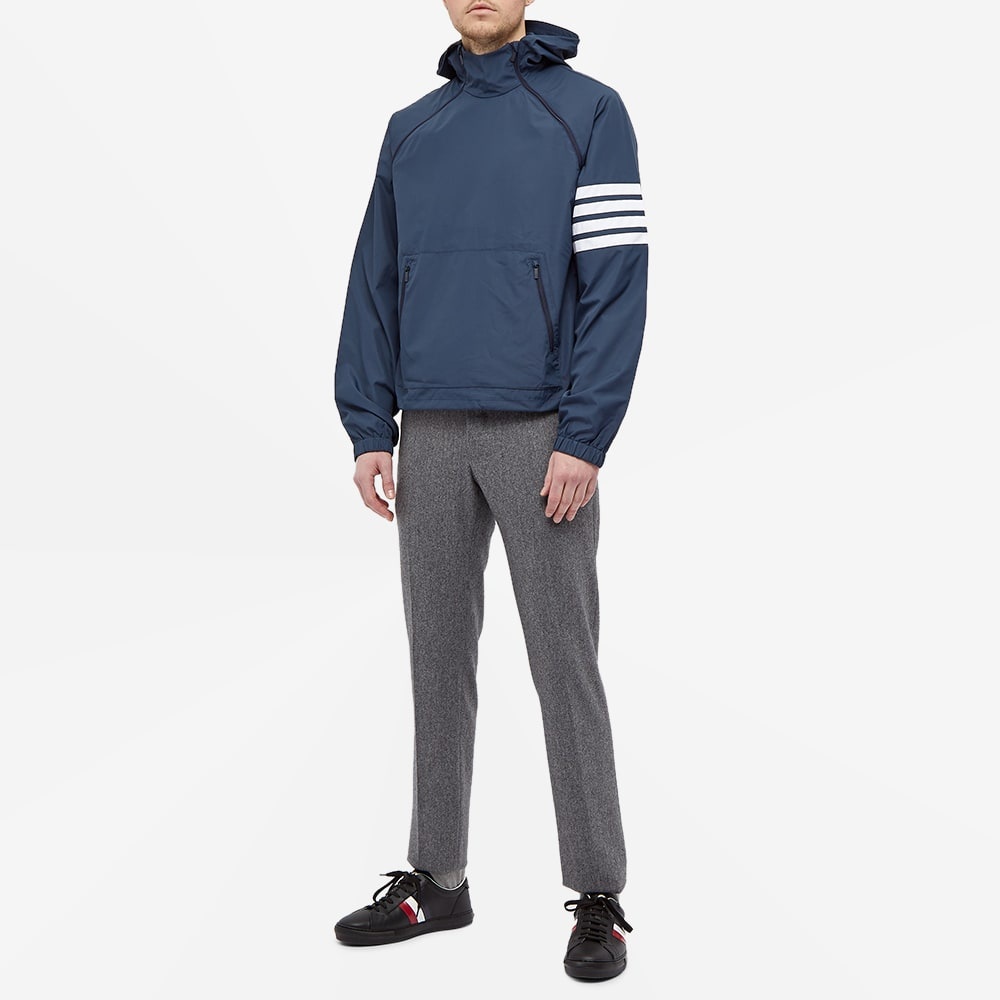 Thom Browne Double Zip Four Bar Popover Anorak - 6