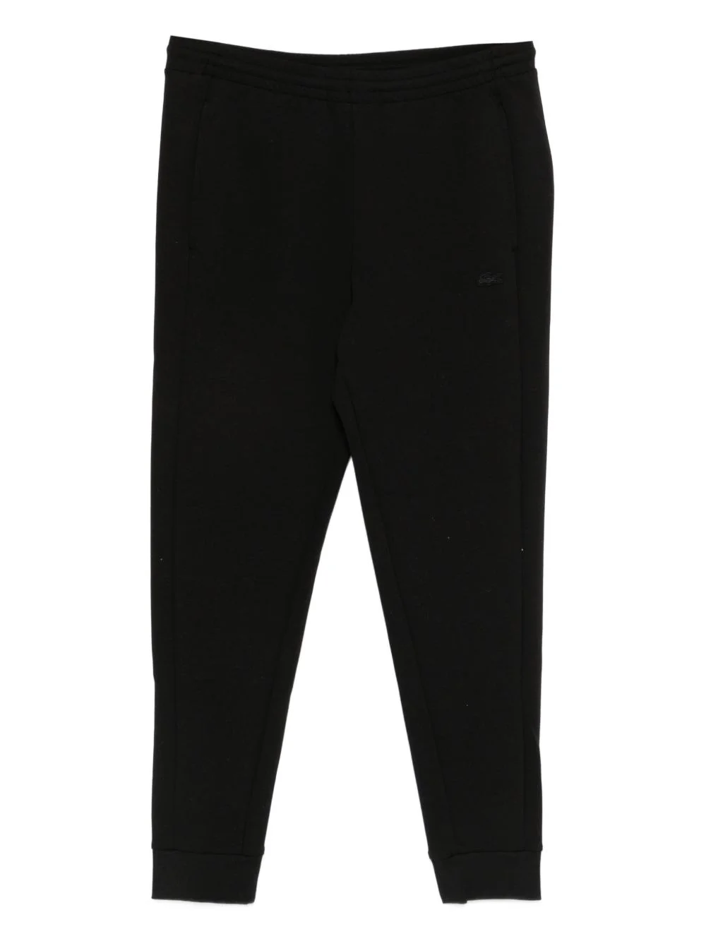fitted jersey track pants - 1