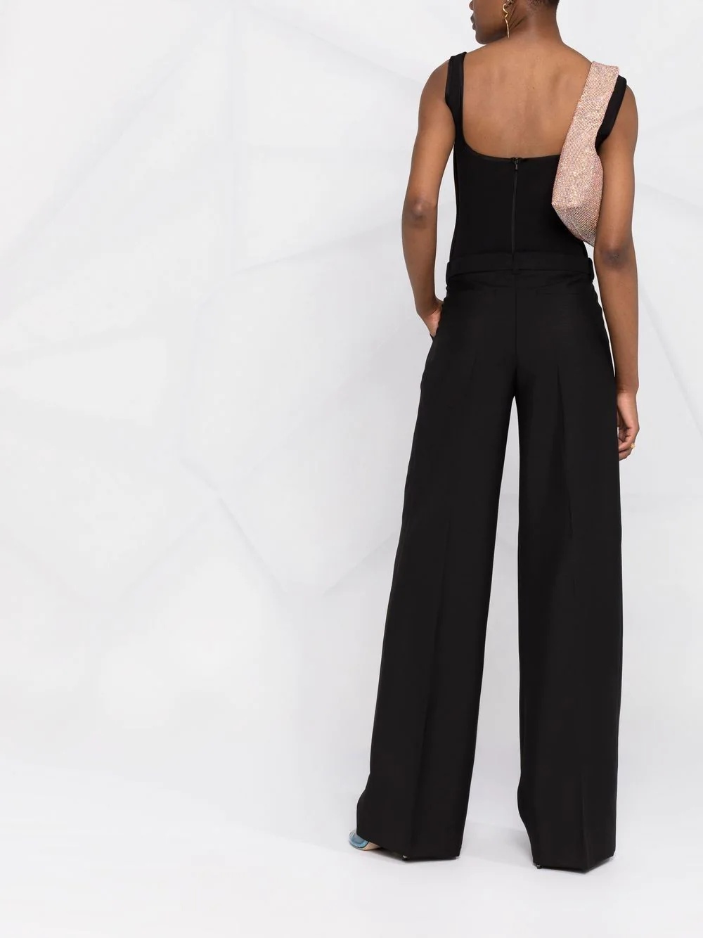 tailored wide-leg trousers - 4