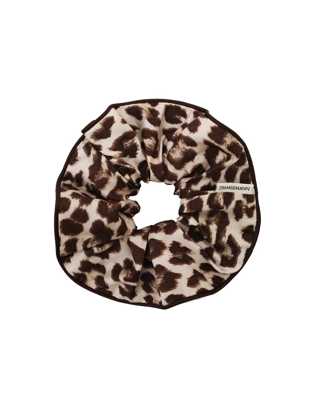 PRINTED SILK SCRUNCHIE - 1