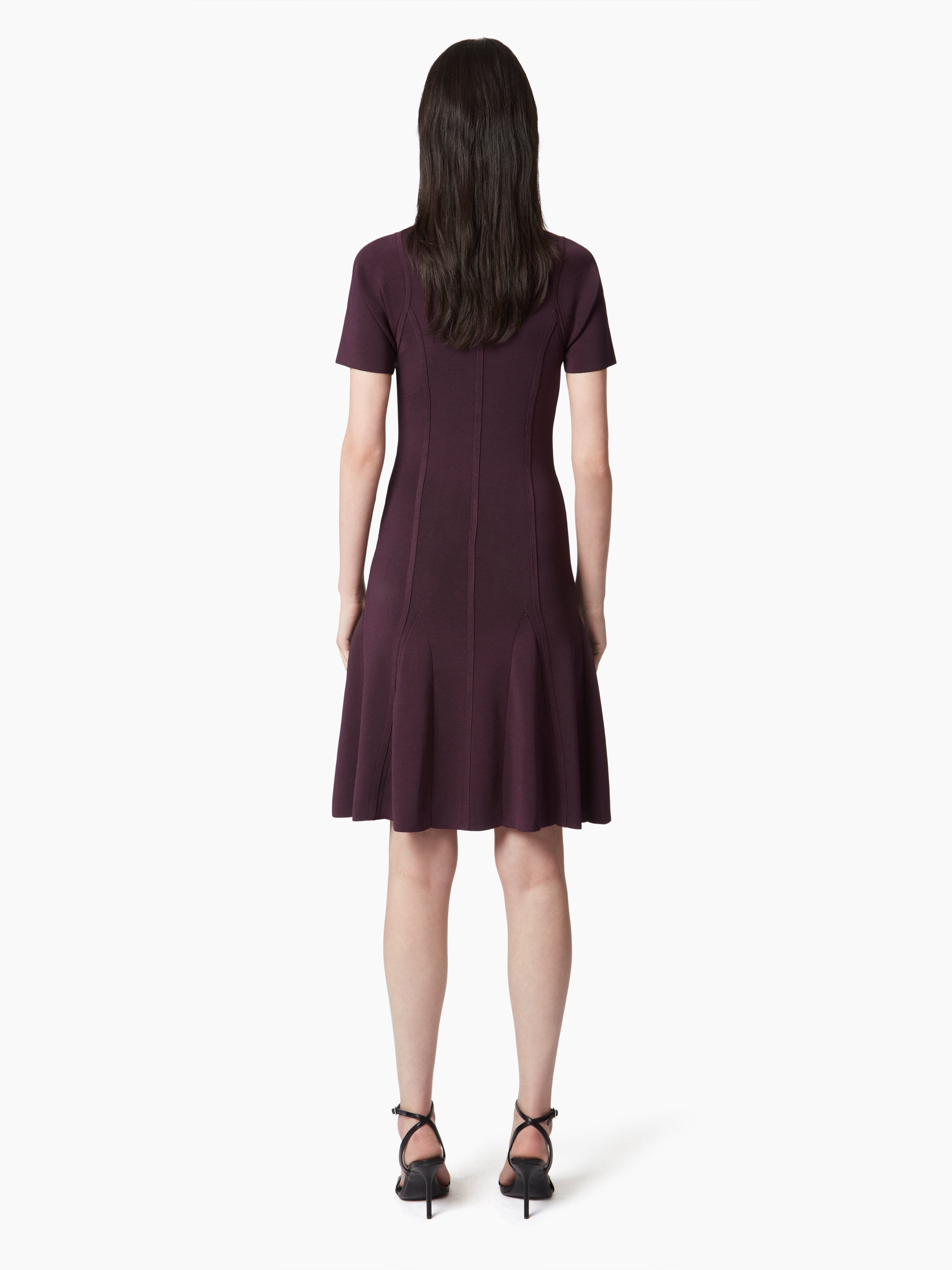 PEPLUM DRESS IN TUBULAR CORSET - 4