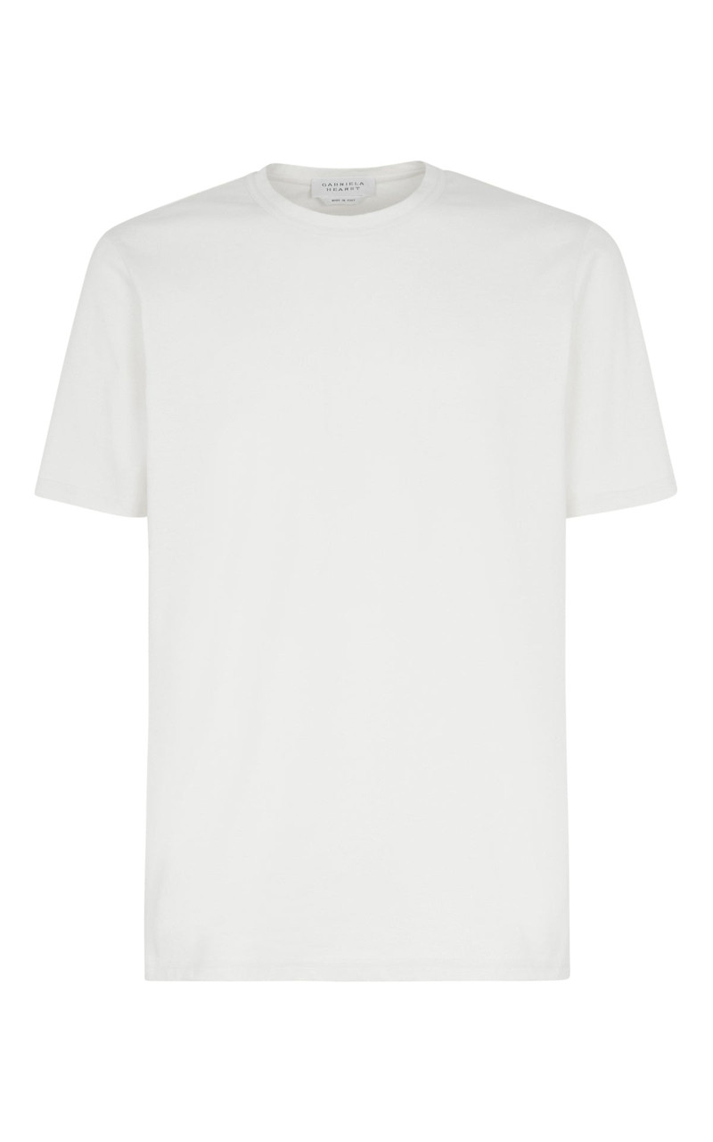 Bandeira T-shirt in White Organic Cotton 1