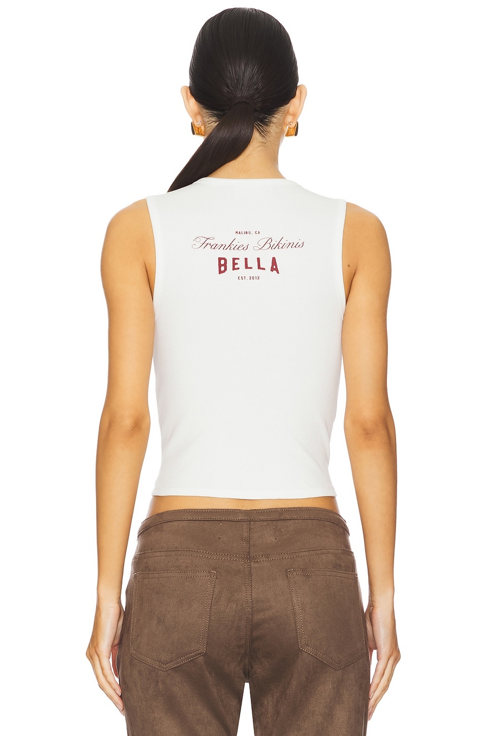 X Bella Hadid Reno Rib Tank - 3