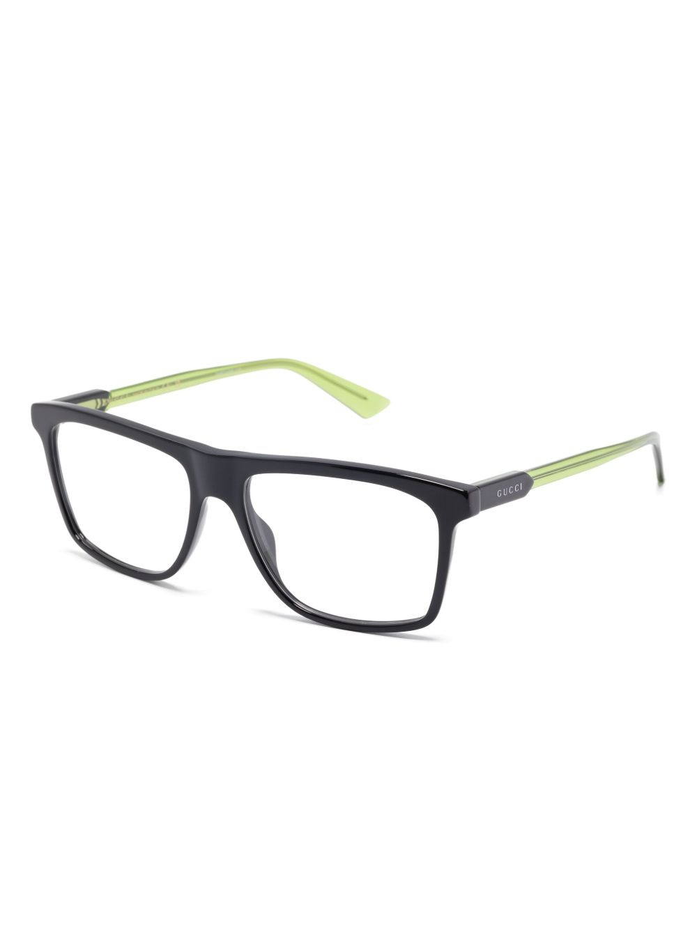 square-frame glasses - 2