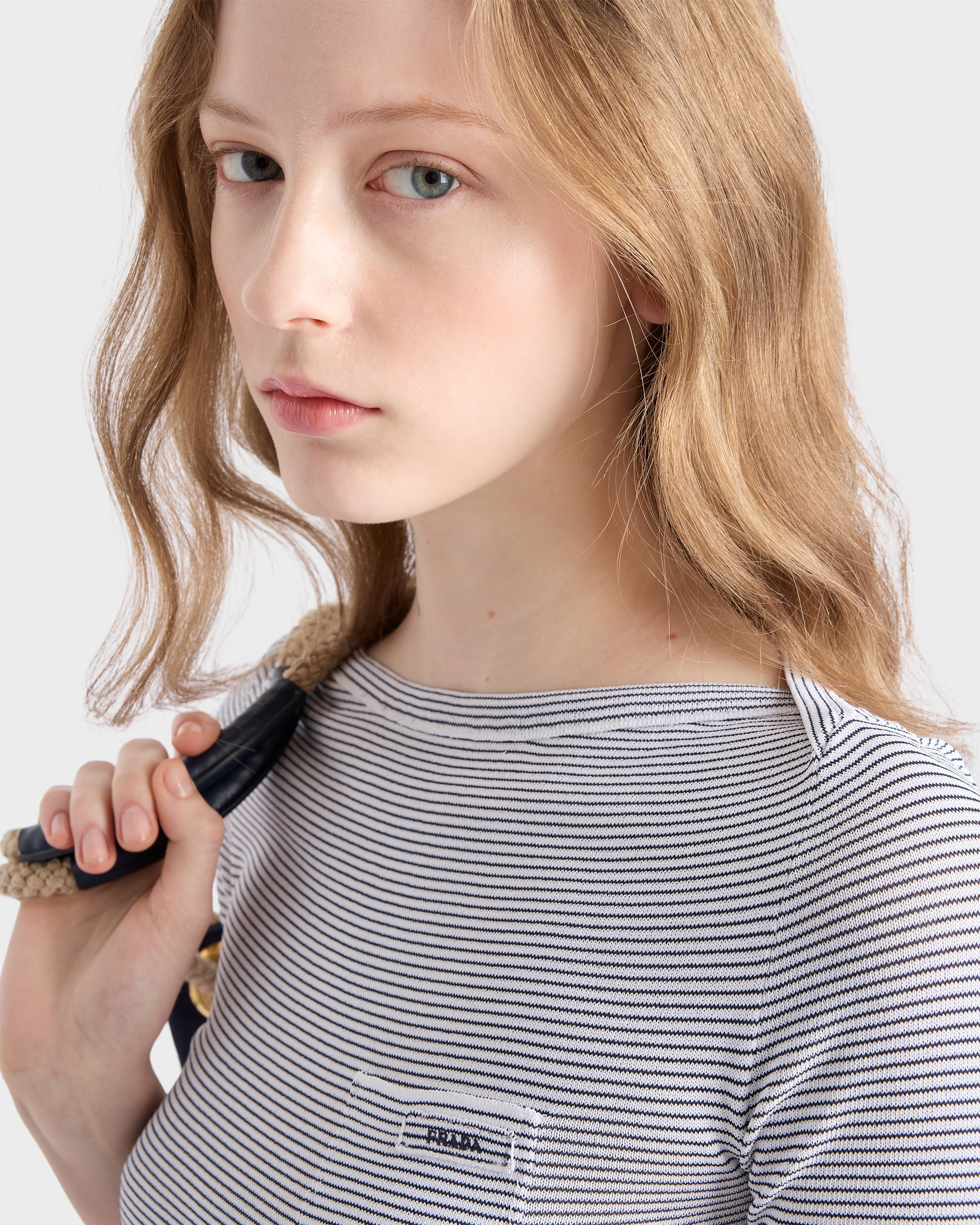 Viscose boat neck sweater - 4