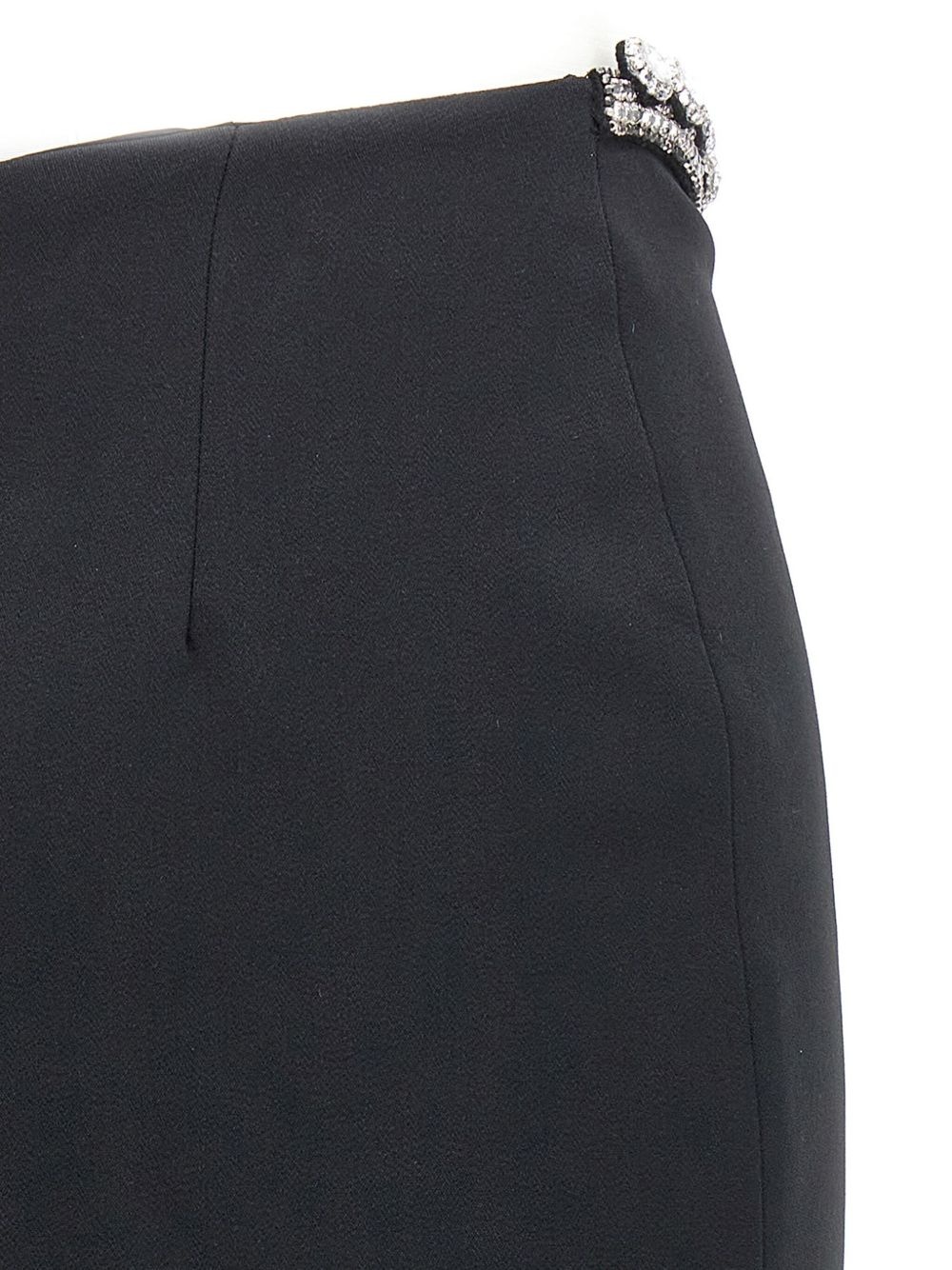 rhinestone-embellished pencil skirt - 4