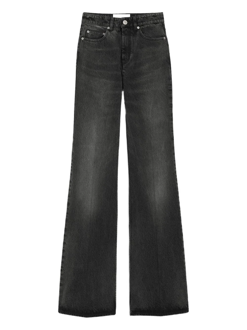 high-waist flared jeans - 1
