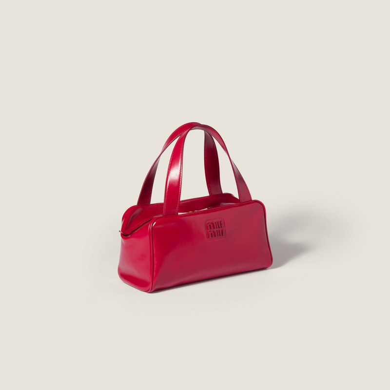 Miu Miu Leather top-handle bag outlook