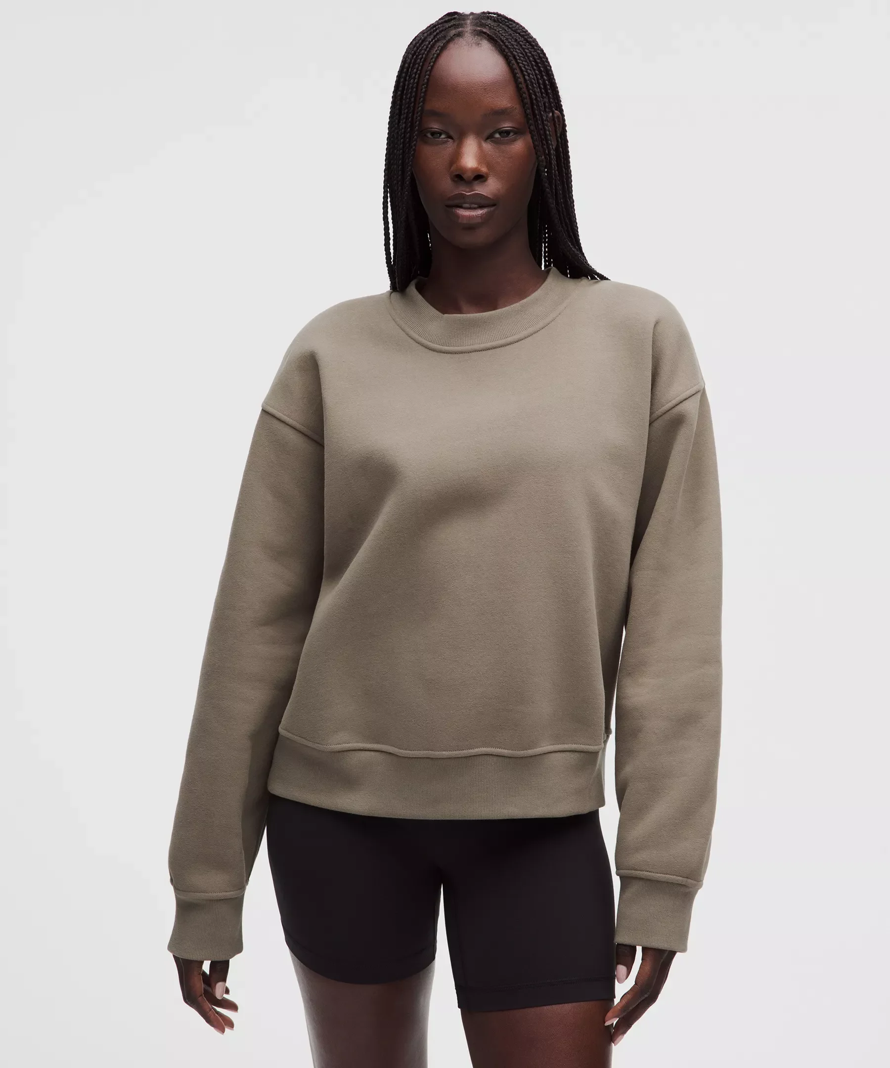 Women's Steady State SuperLoft Crew - 1