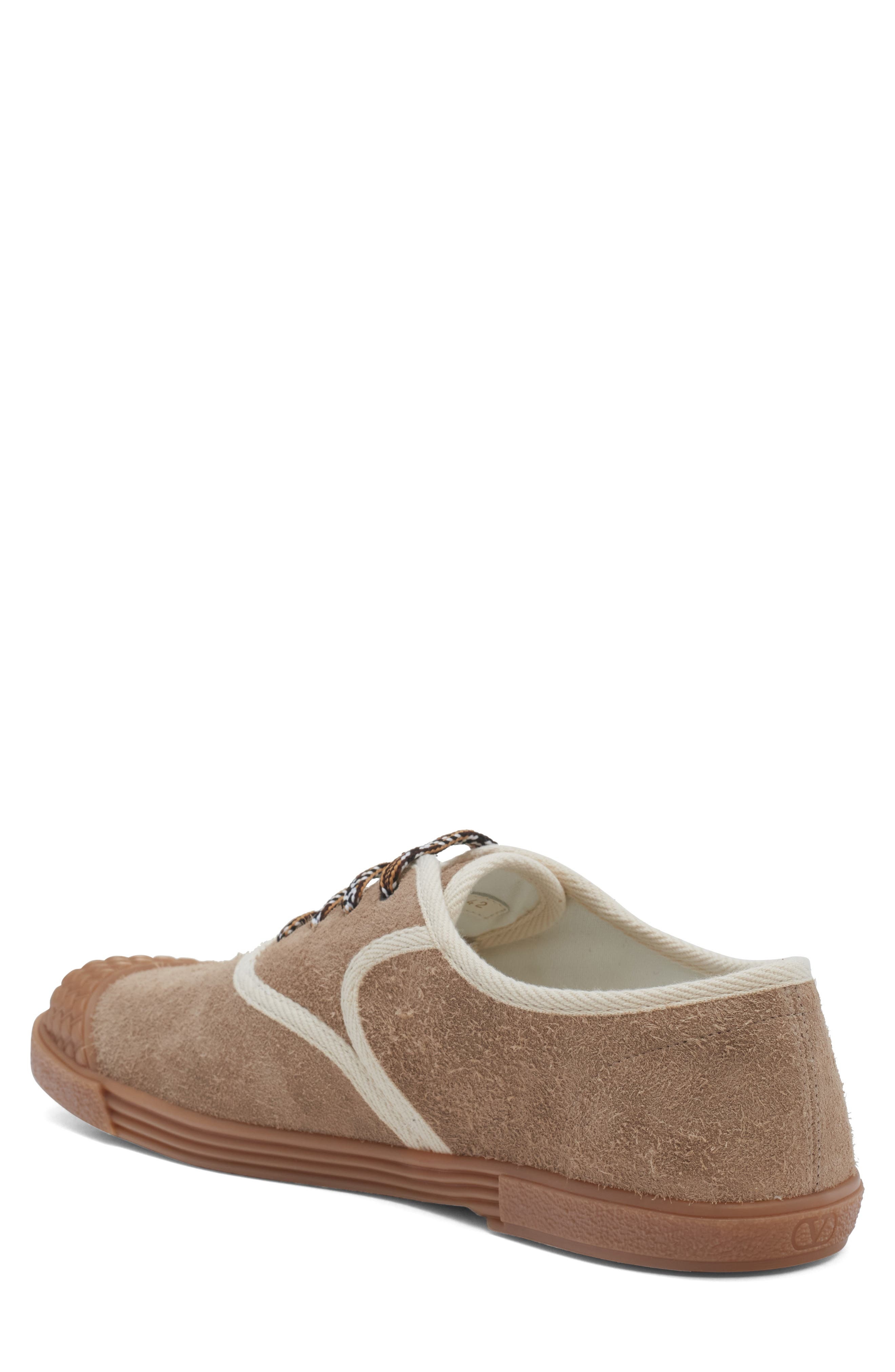 Valentino Garavani VLOGO Sneaker in Camel/Ivory at Nordstrom - 2