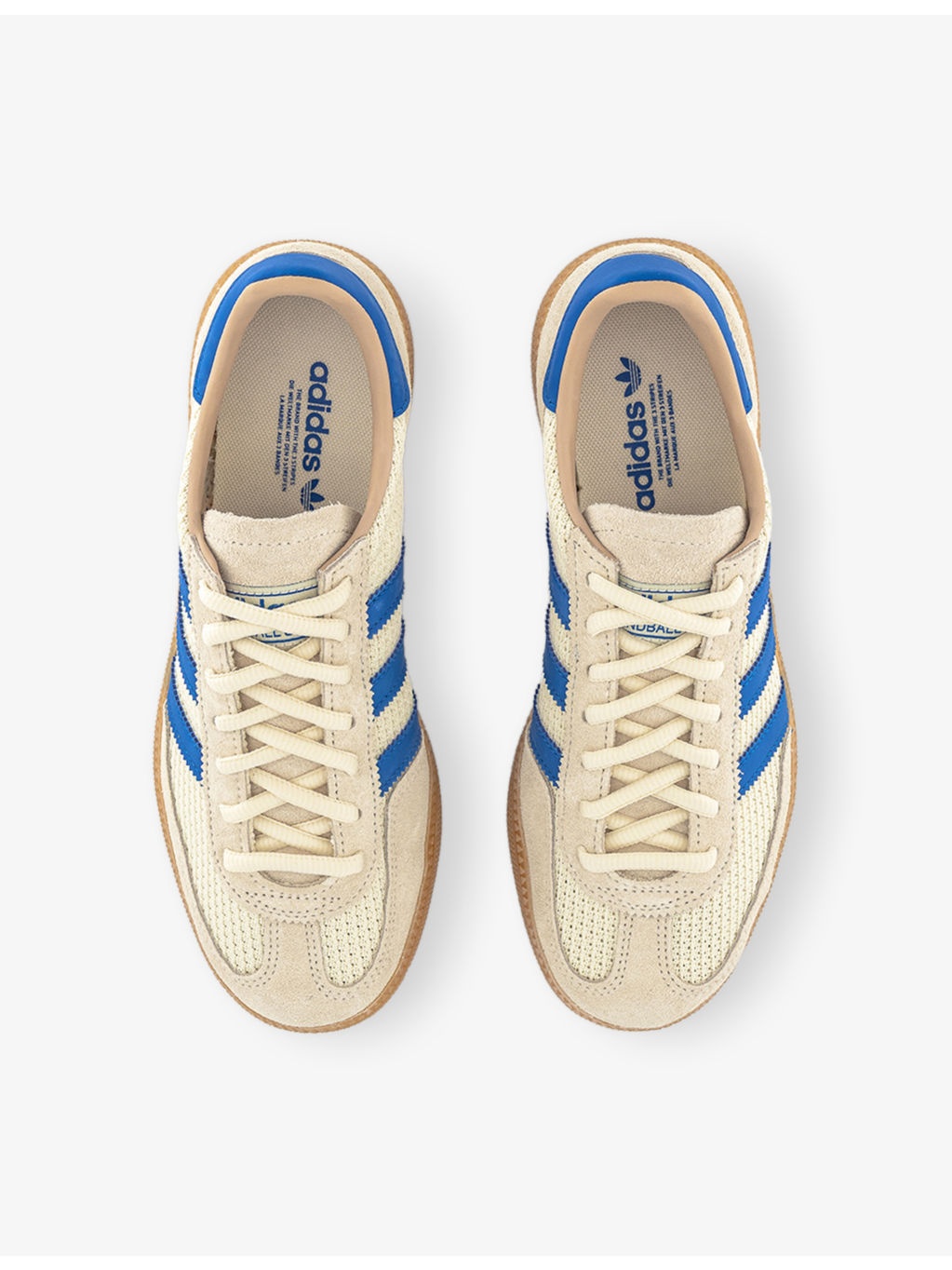 Handball Spezial Suede and Knitted Low-Top Trainers - 2