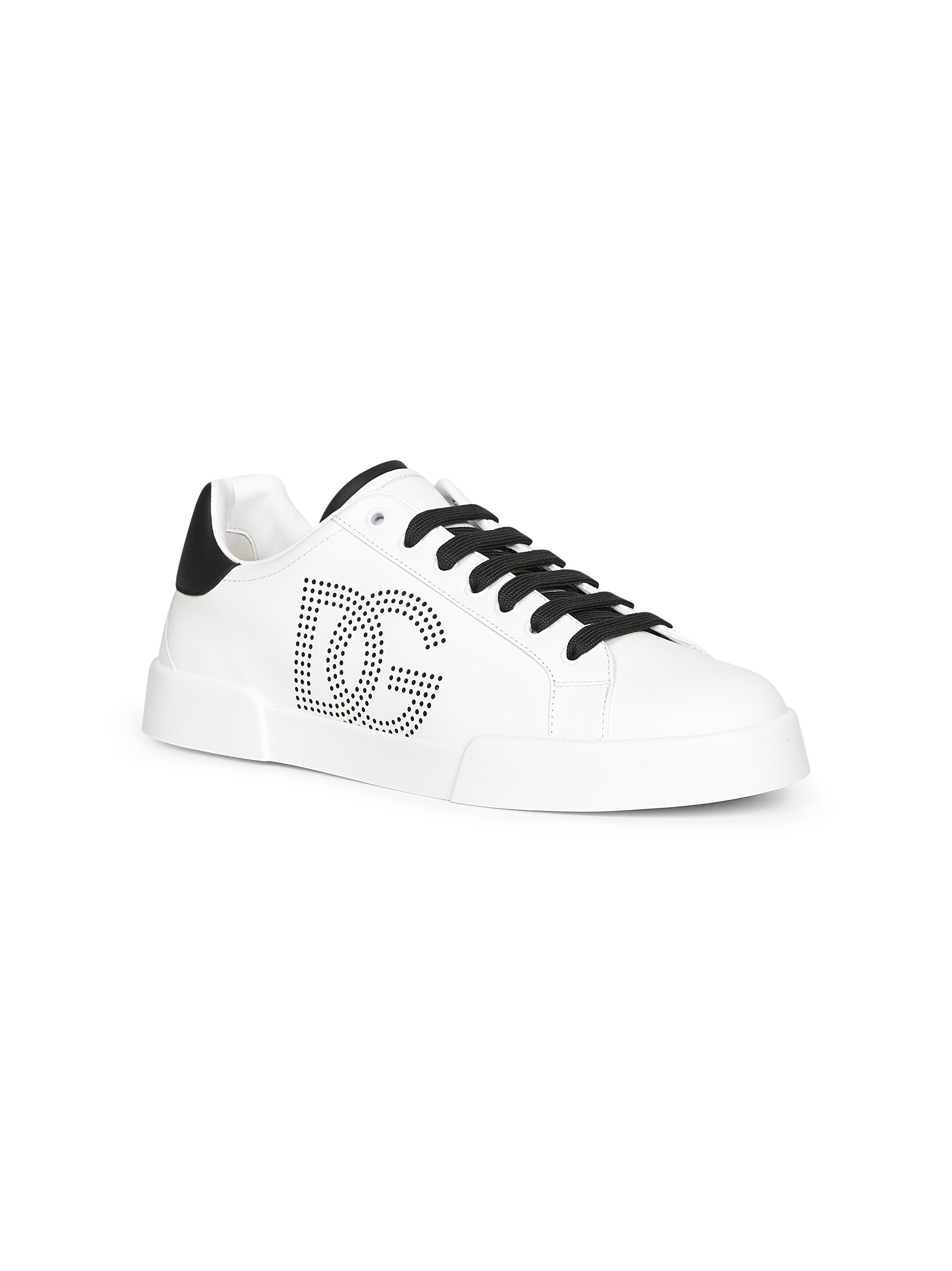 White calf leather Portofino sneakers - 2