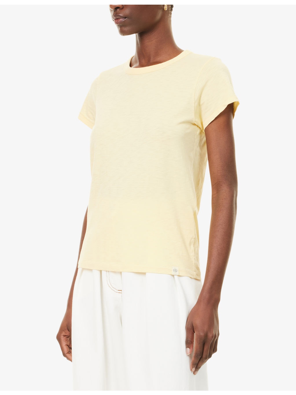 The Slub exposed-seams cotton T-shirt - 3