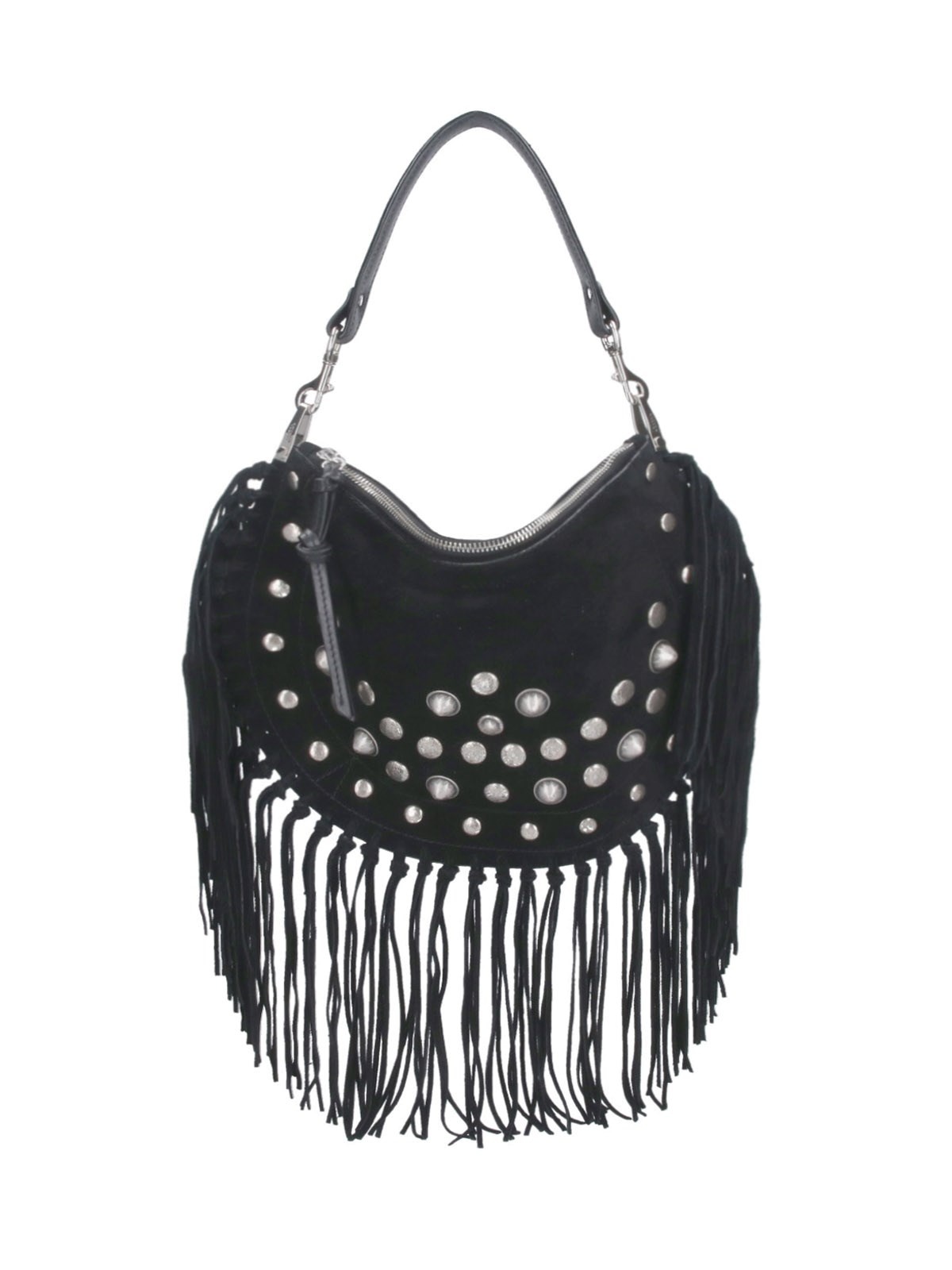 'OSKAN SOFT' FRINGED SHOULDER BAG - 1