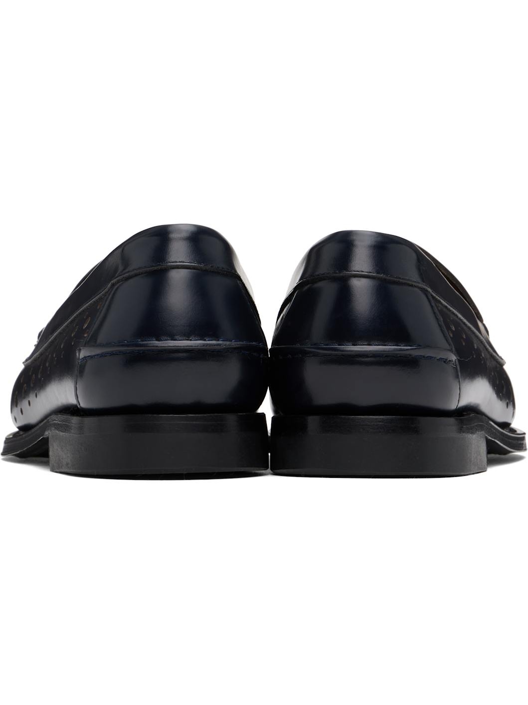 HEREU Navy Mangra Loafers | REVERSIBLE