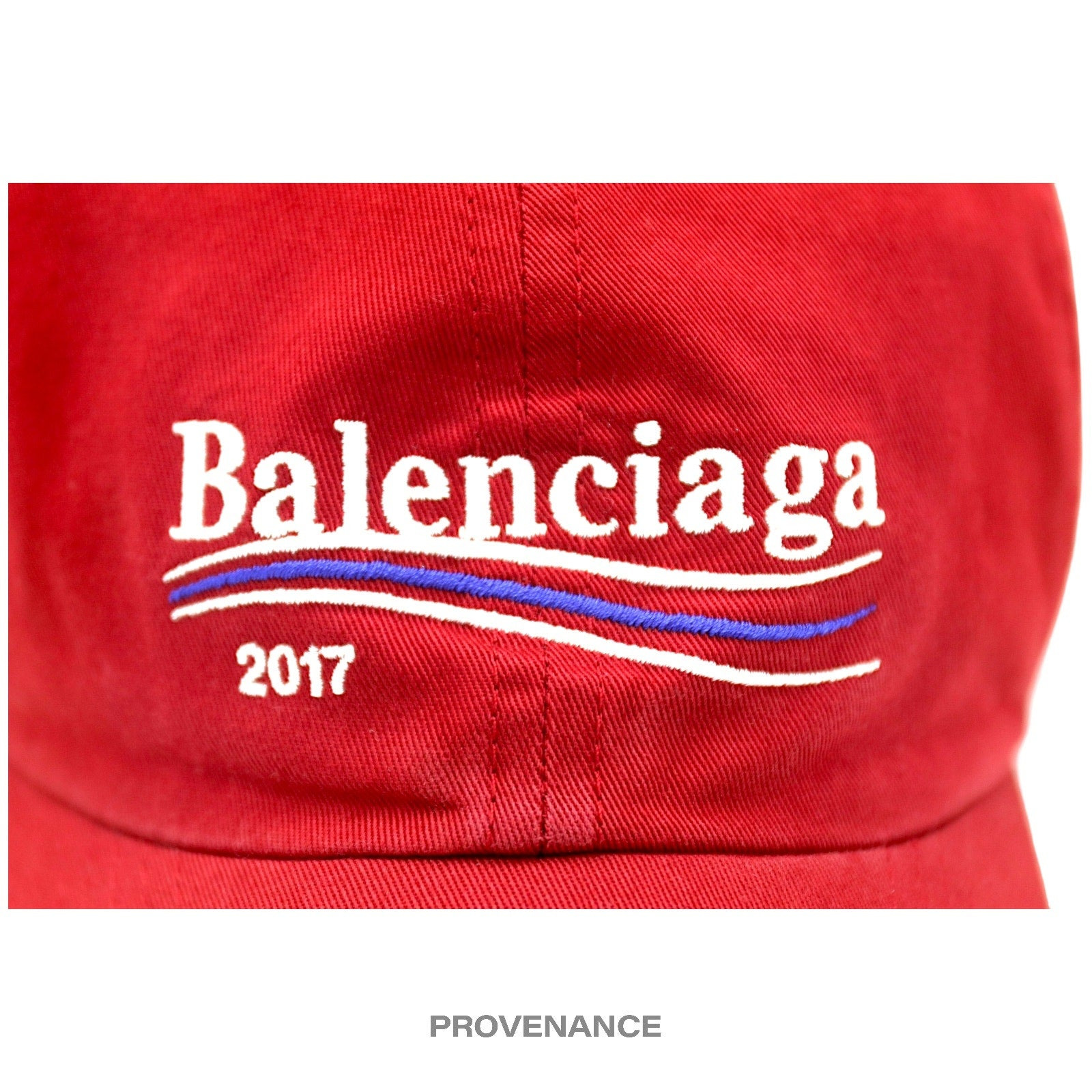 Balenciaga Political Campaign Cap Hat - Red - 7
