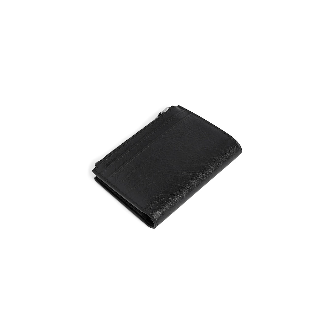 Men's Japan Exclusive - cash Folded Vertical Card Holder in Black/cherry Red - 2