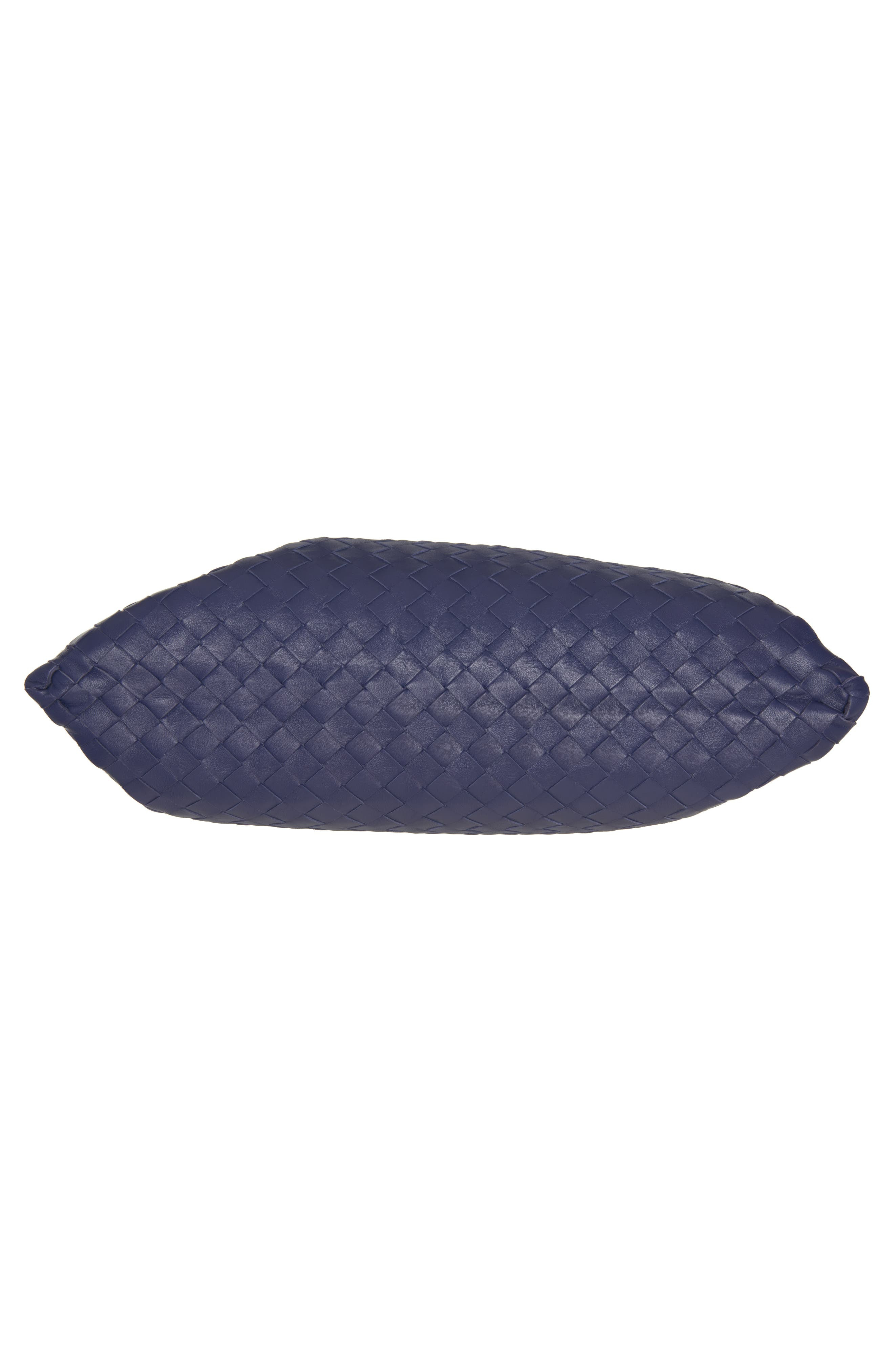 Bottega Veneta Small Hop Intrecciato Leather Hobo Bag in 4527 Duke-M Brass at Nordstrom - 6