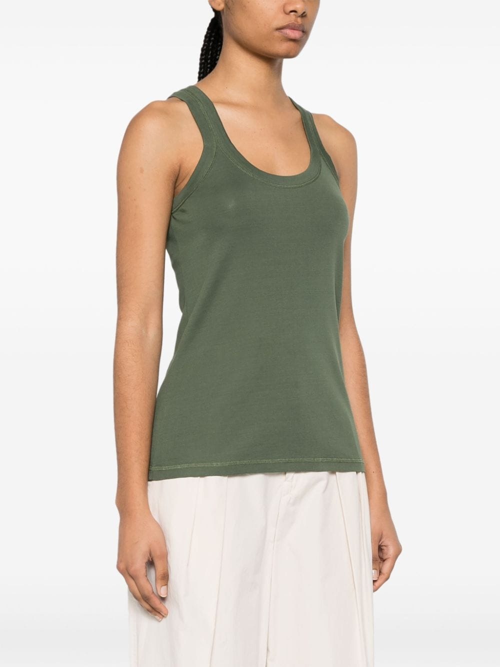 ribbed cotton top - 3