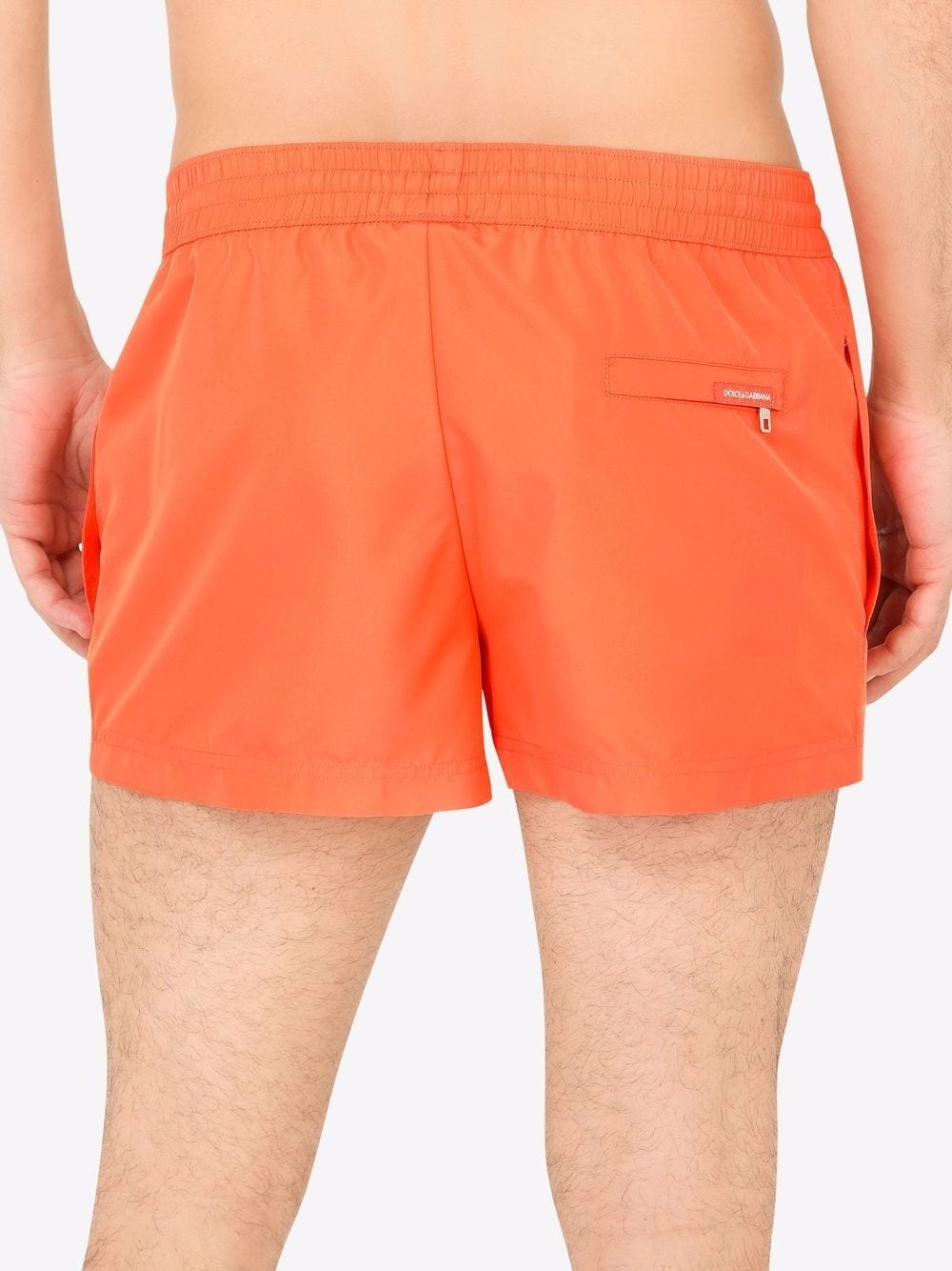 logo-plaque swim shorts - 3