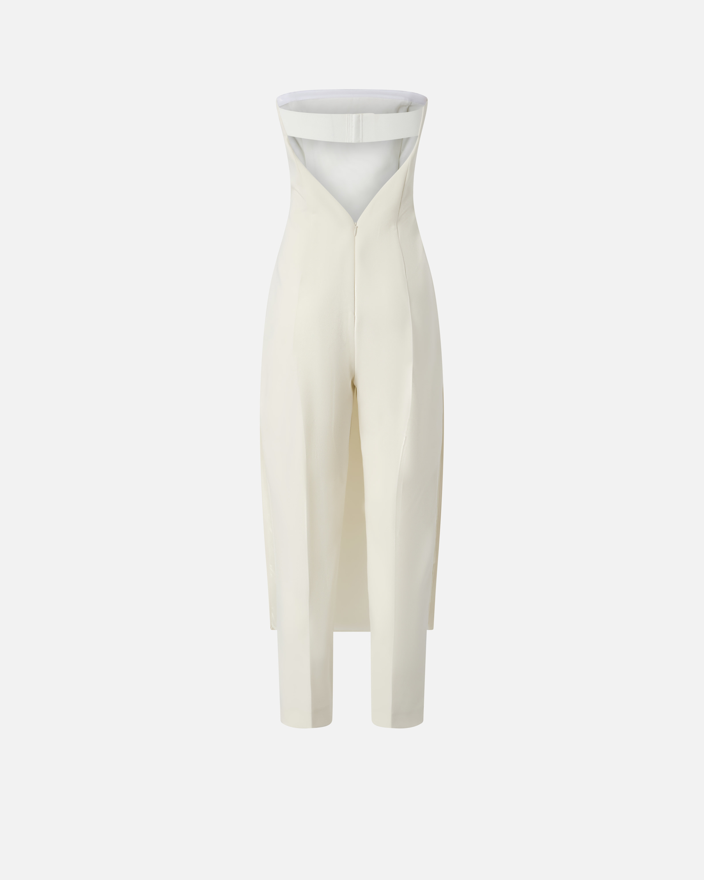 JUMPSUIT WITH SKIRT-EFFECT FRONT - 2