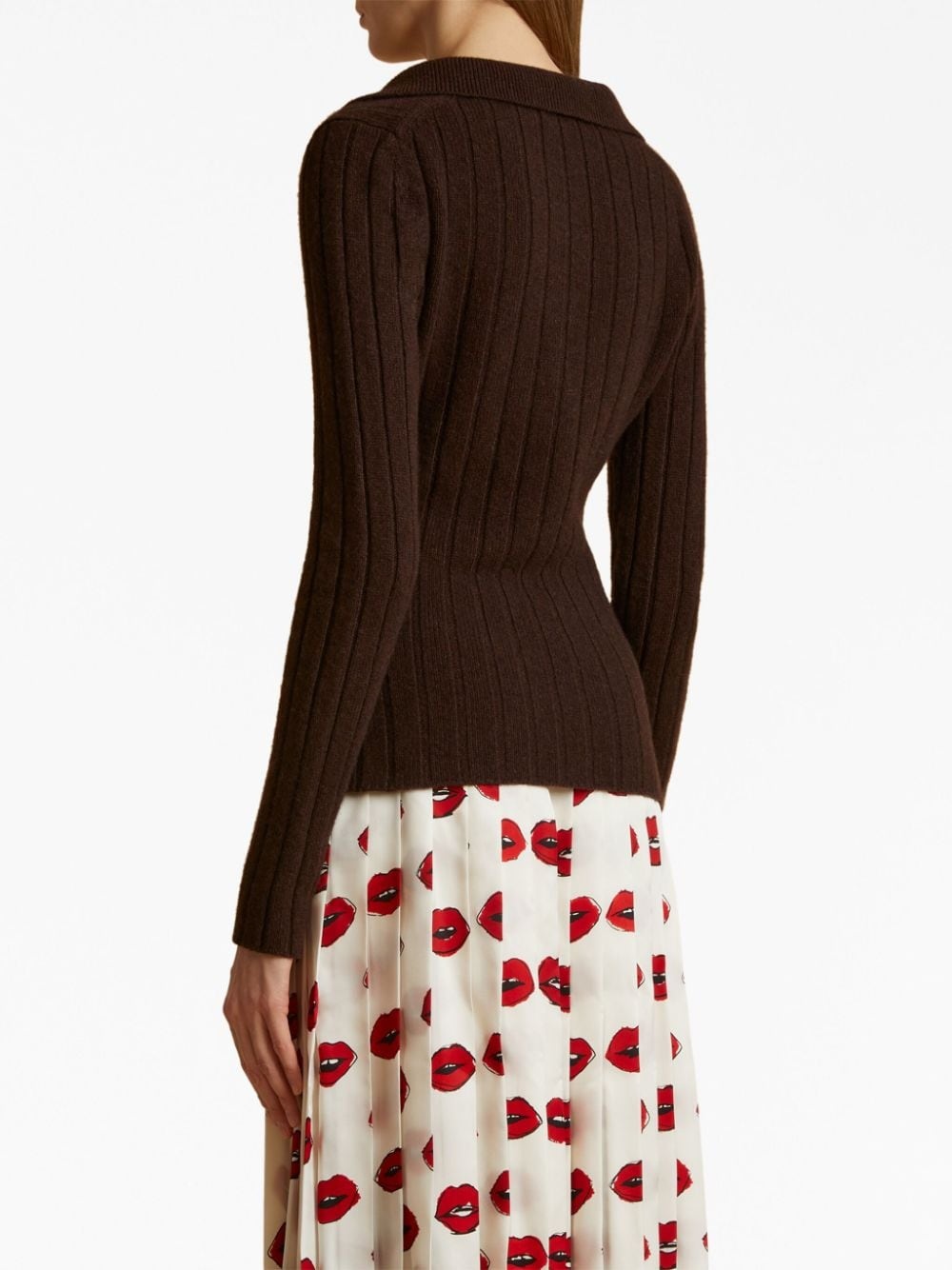 The Hans ribbed cashmere jumper - 4