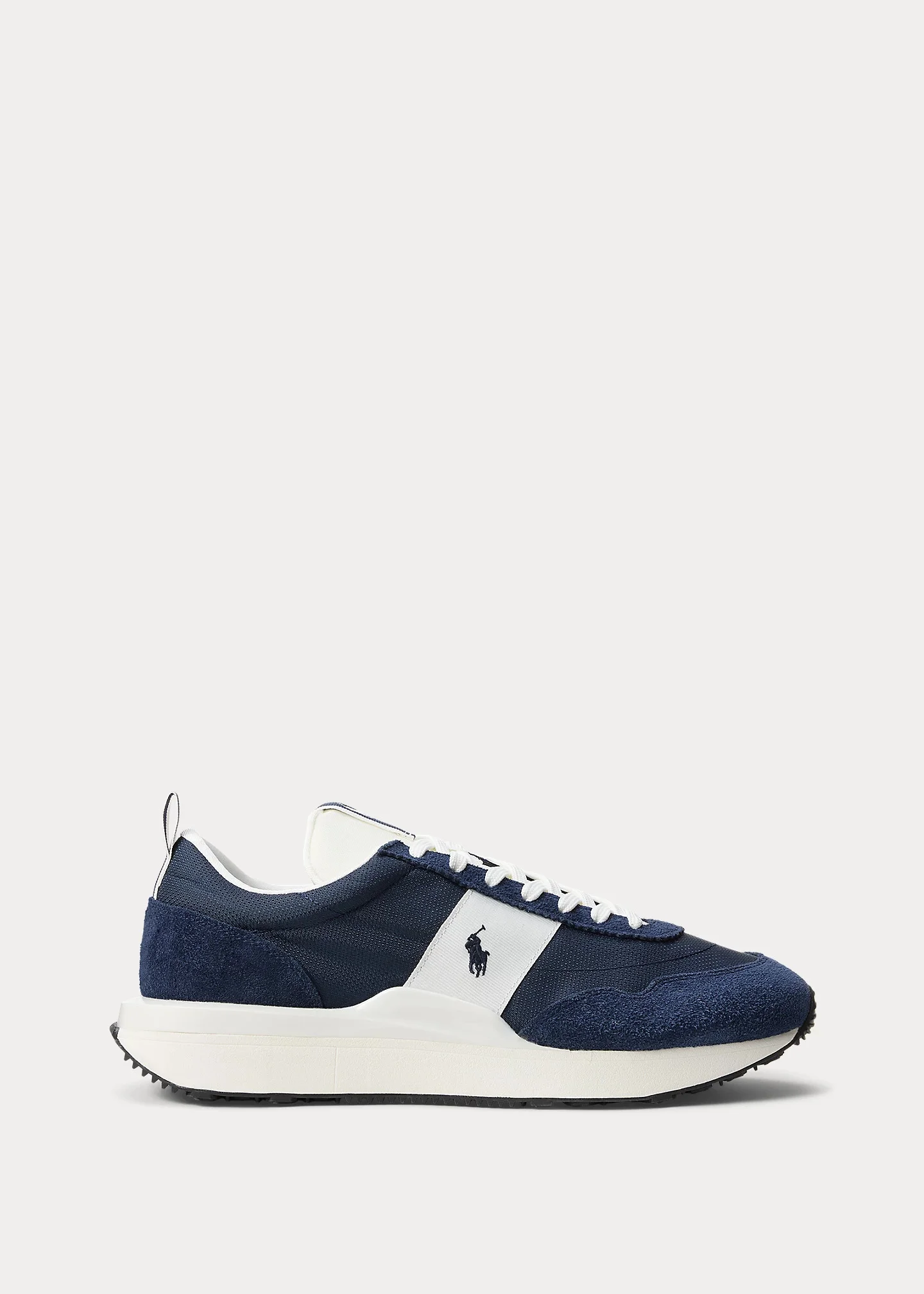 Train 89 Suede & Oxford Sneaker - 1