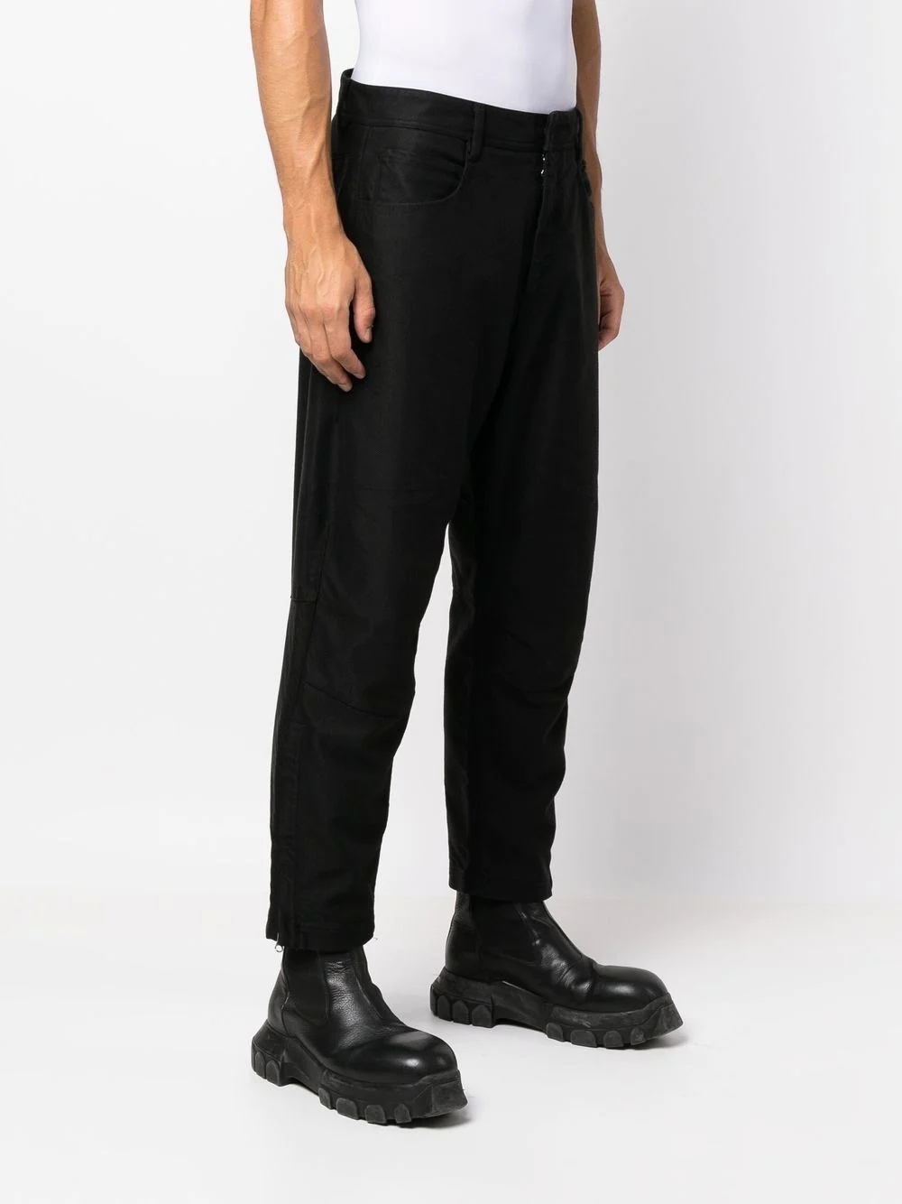 cropped tailored trousers - 3