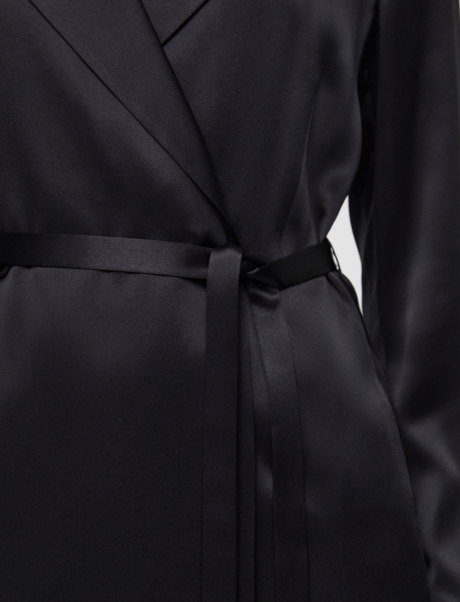 Joubert Silk Satin Jacket - 6