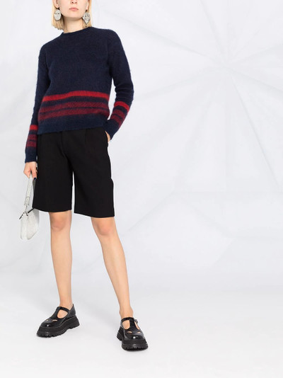 REDValentino striped crew-neck jumper outlook