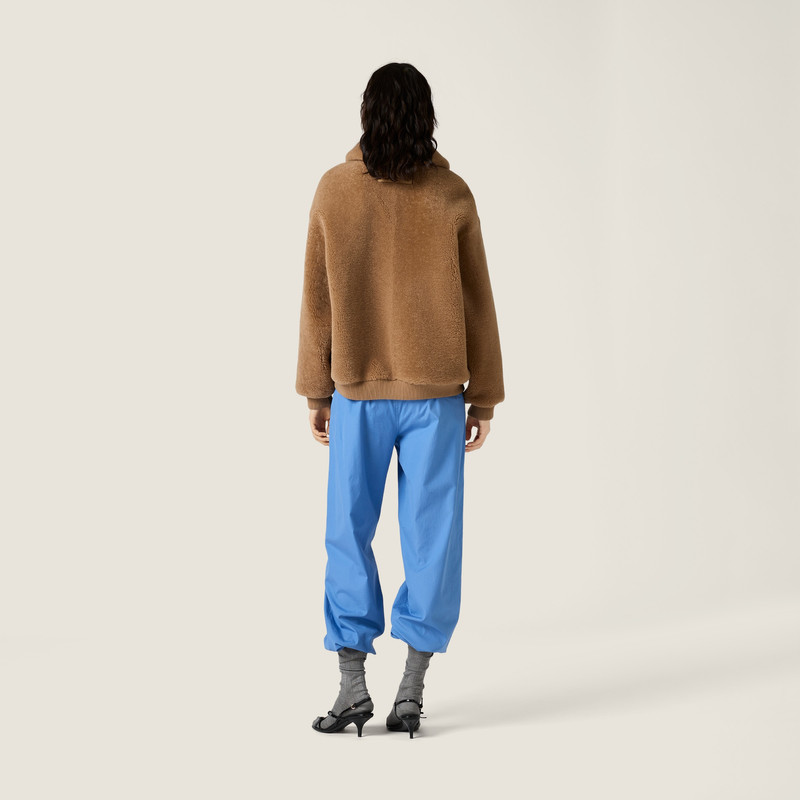 Shearling blouson jacket 3