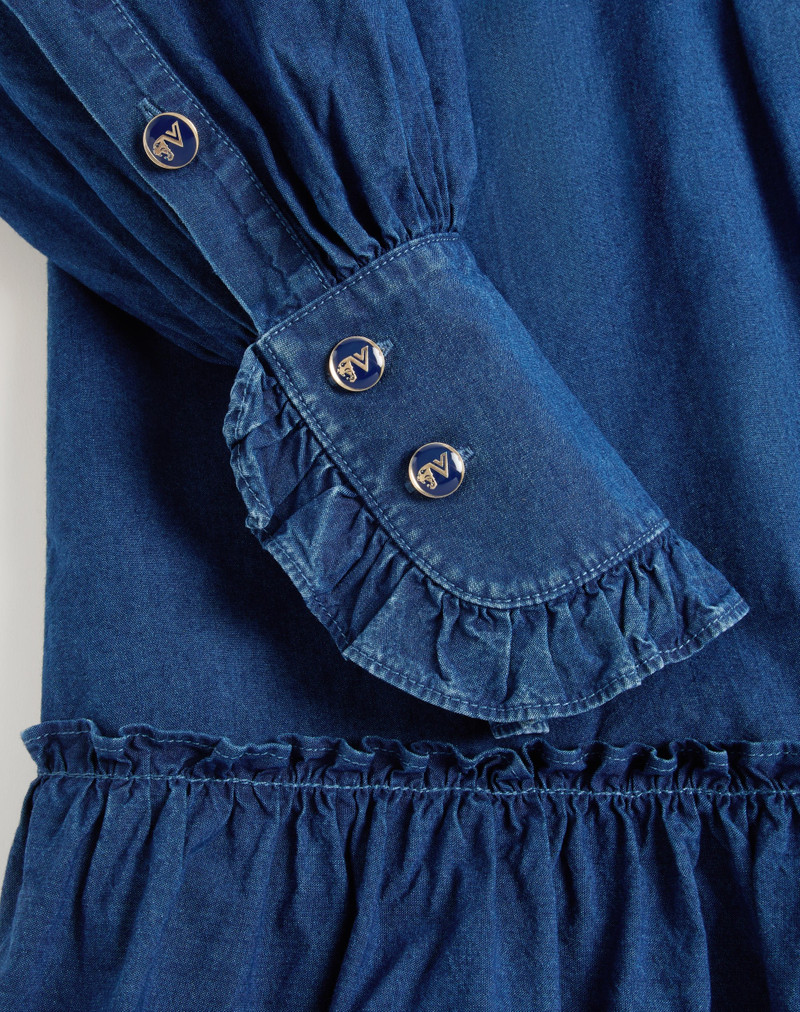 LIGHTWEIGHT DENIM DRESS 8