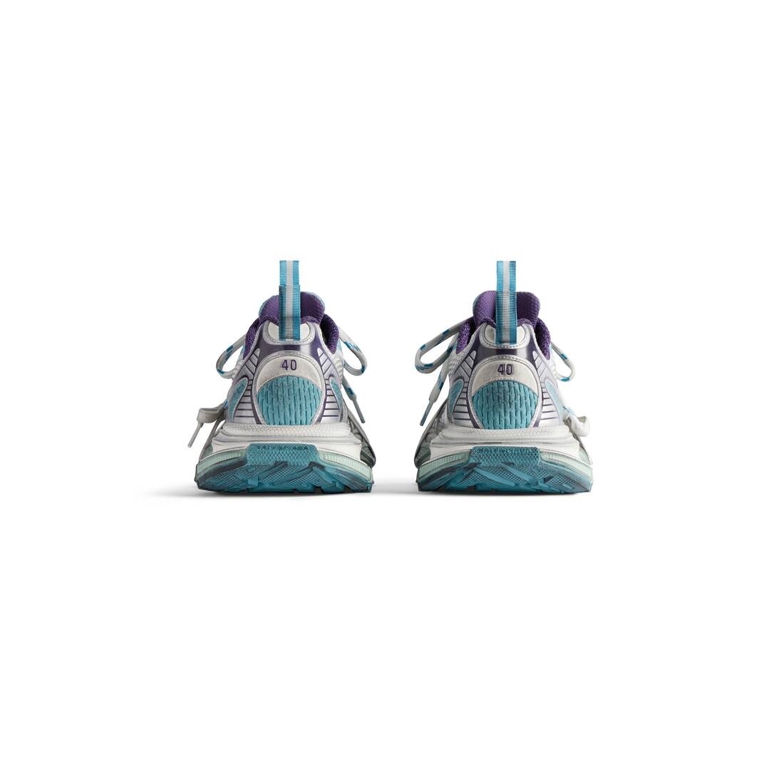 Women's 3xl Sneaker  in Light Blue/white/purple - 5
