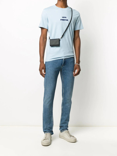 Sandro slogan short-sleeve T-shirt outlook