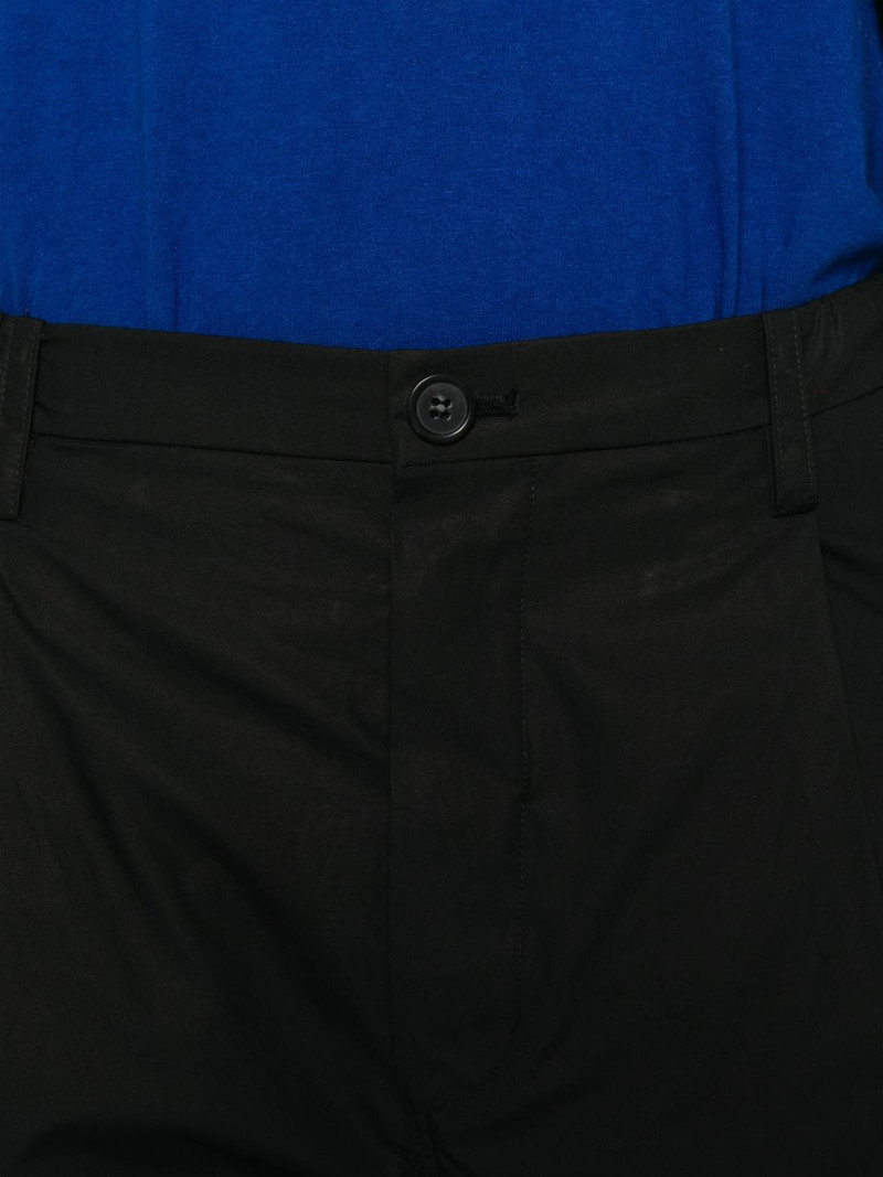 pleated straight trousers 5