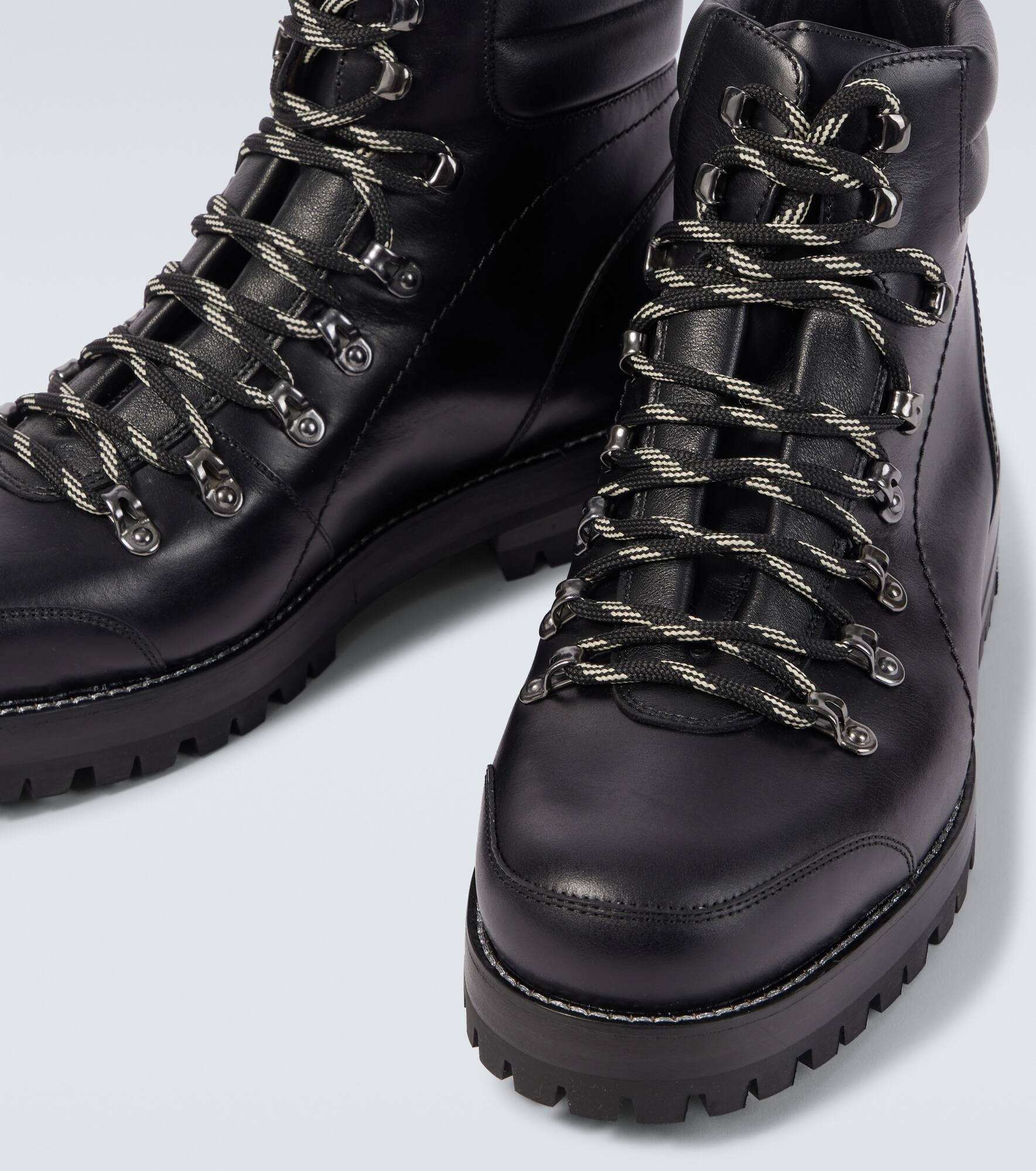Janka leather lace-up boots - 3