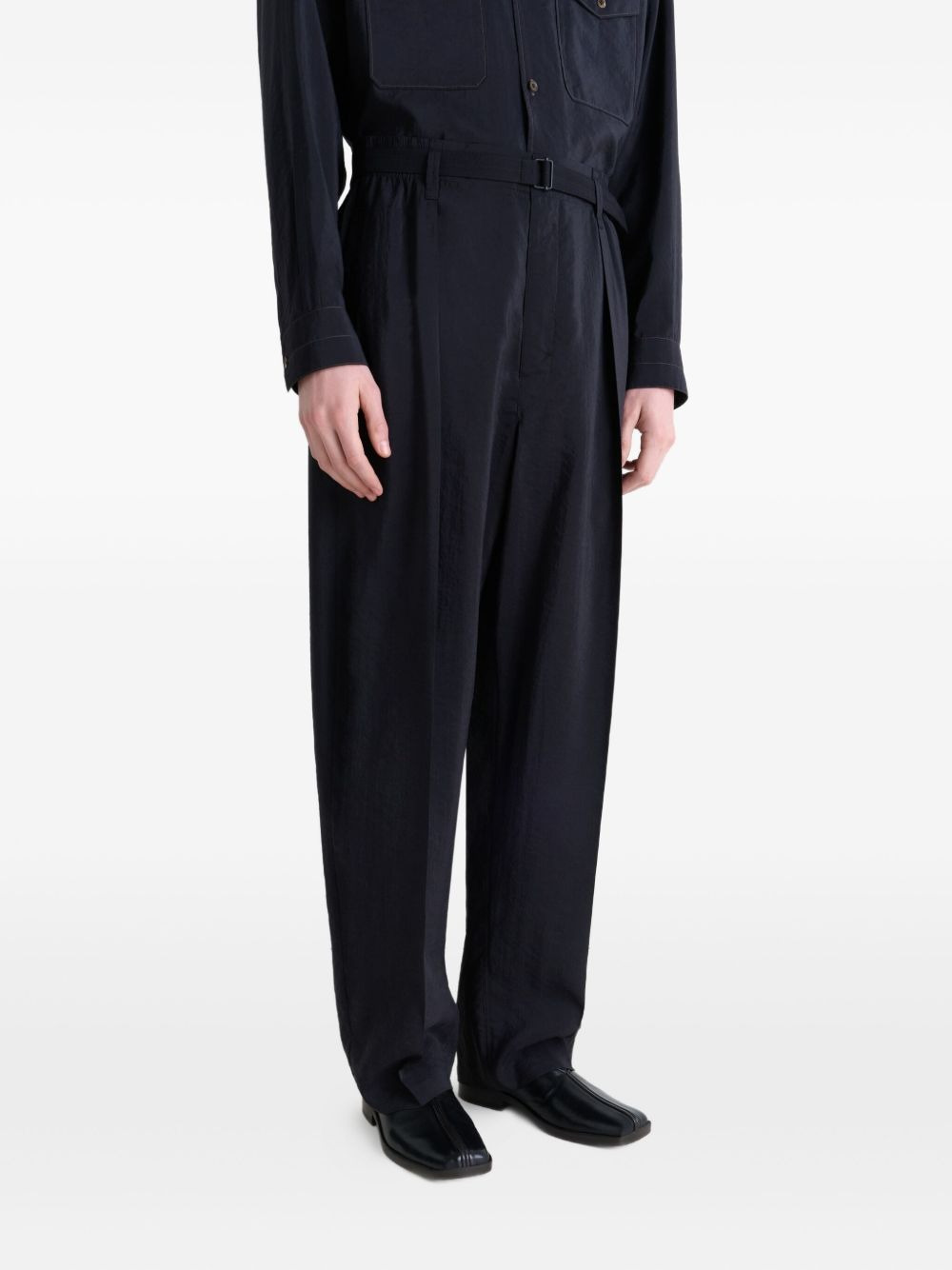 square-toe loafers - 5