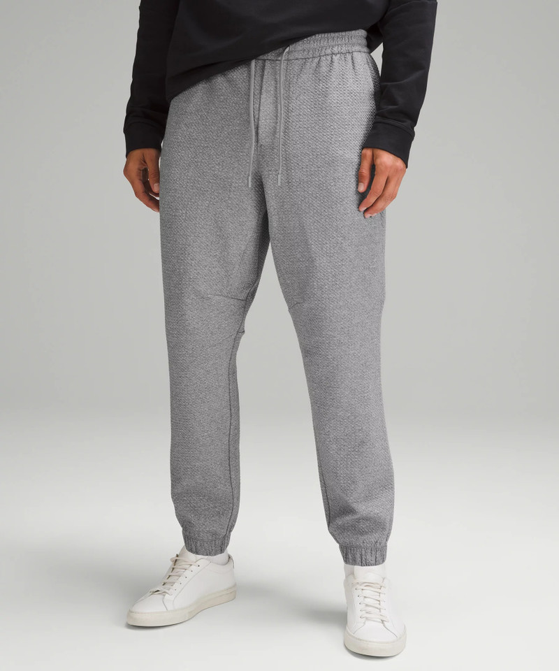 Textured Double-Knit Cotton Jogger 1