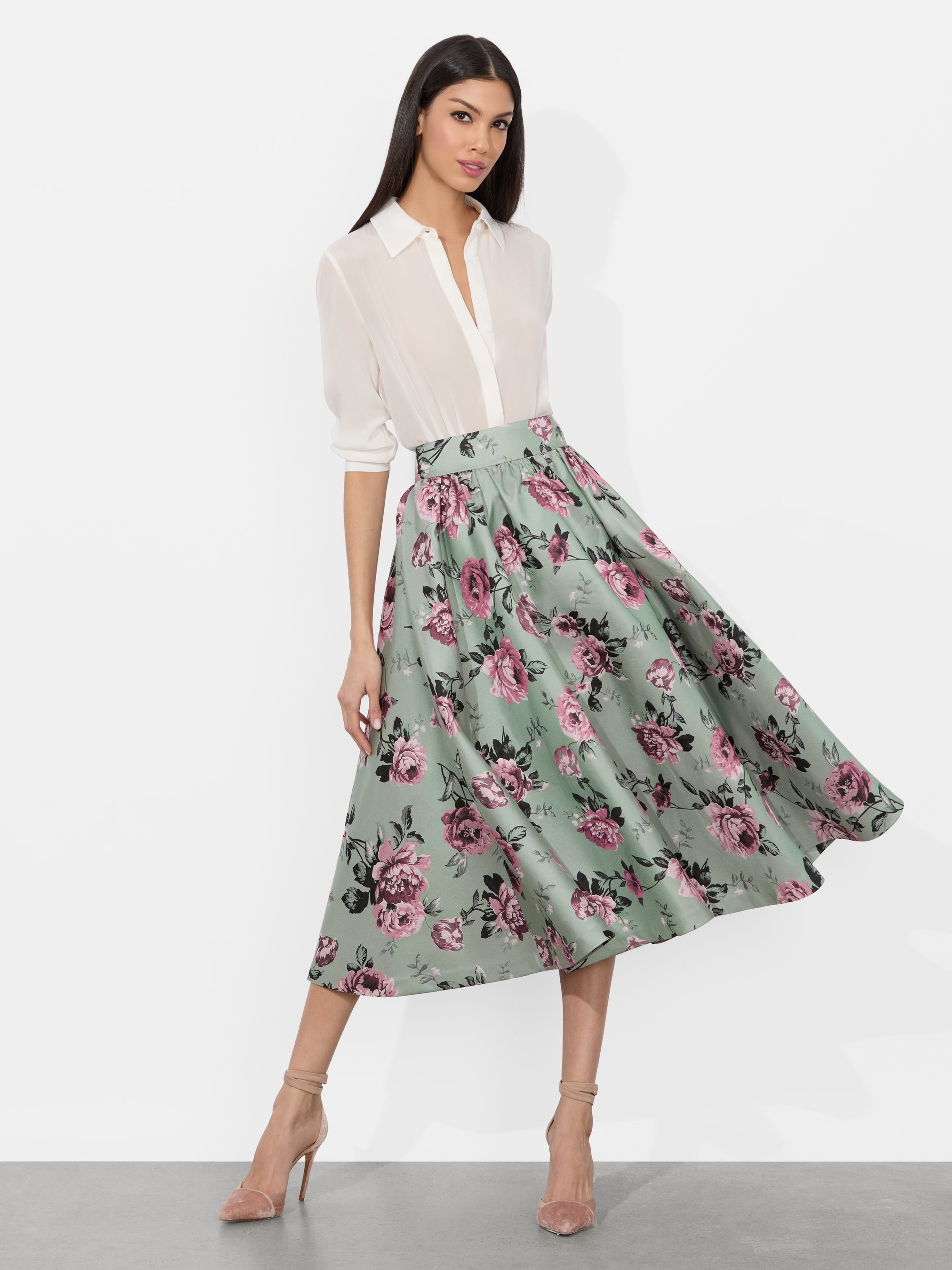 NILDA VOLUMINOUS SKIRT - 6